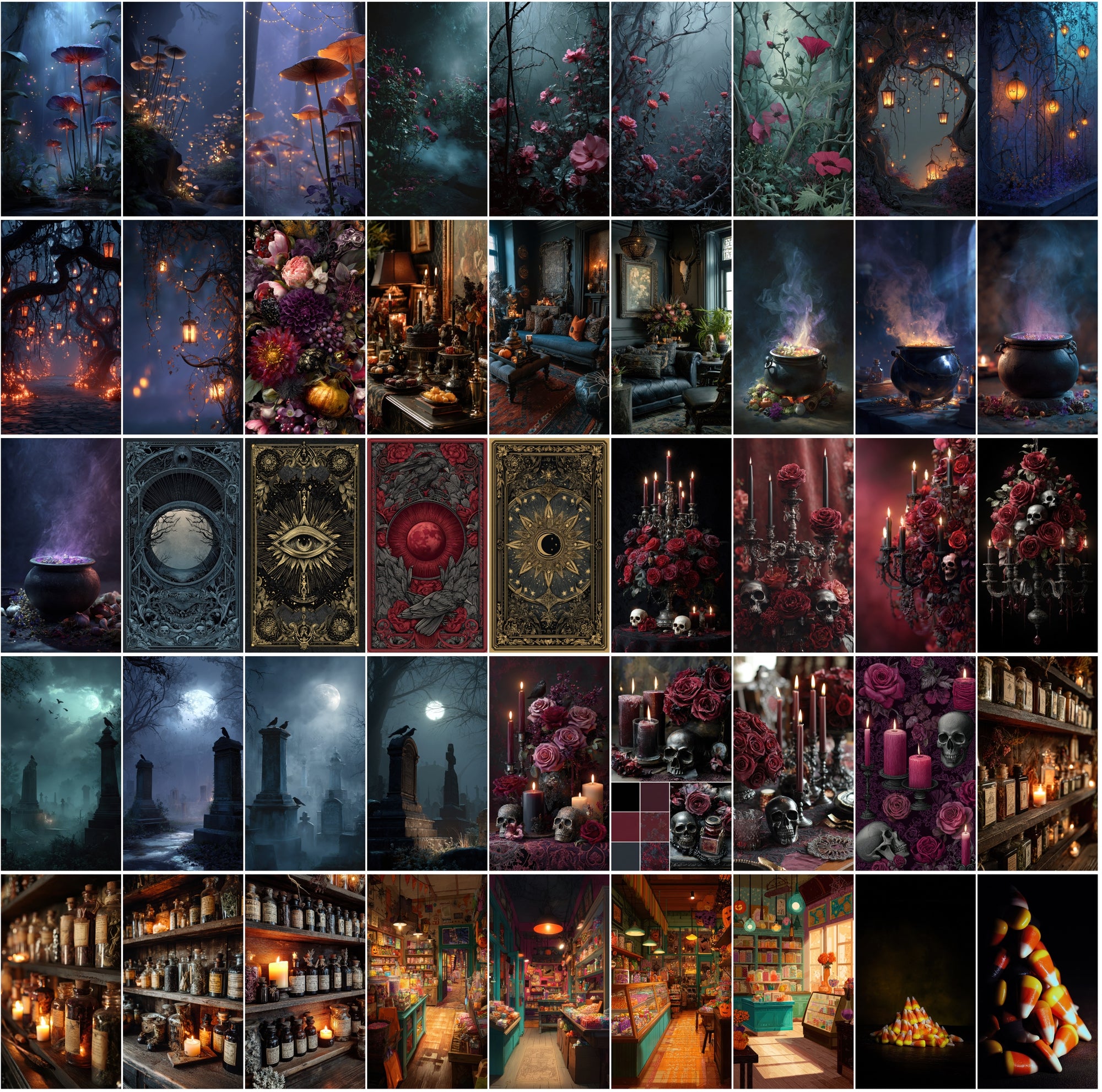 600 Halloween Images – Kawaii, Spooky & Aesthetic Designs