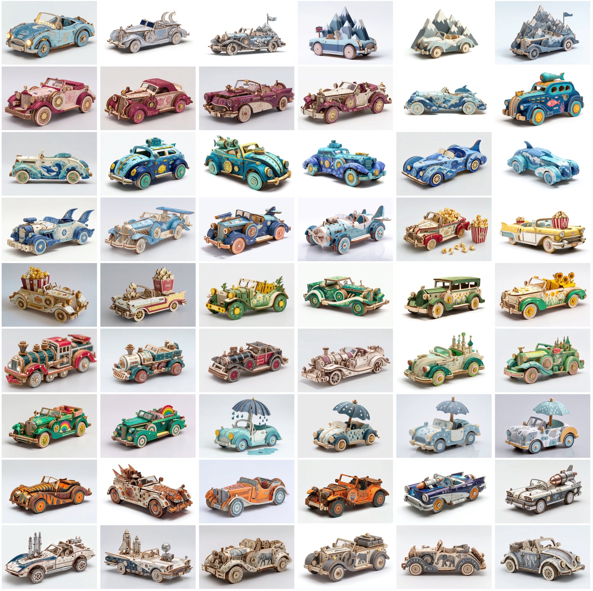 600 Magical Puzzle Car Images – Fairytale-Inspired