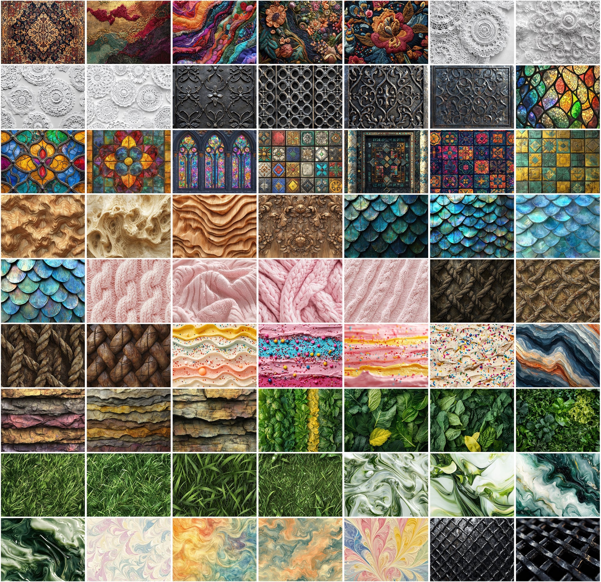 830 High-Resolution Textures Bundle