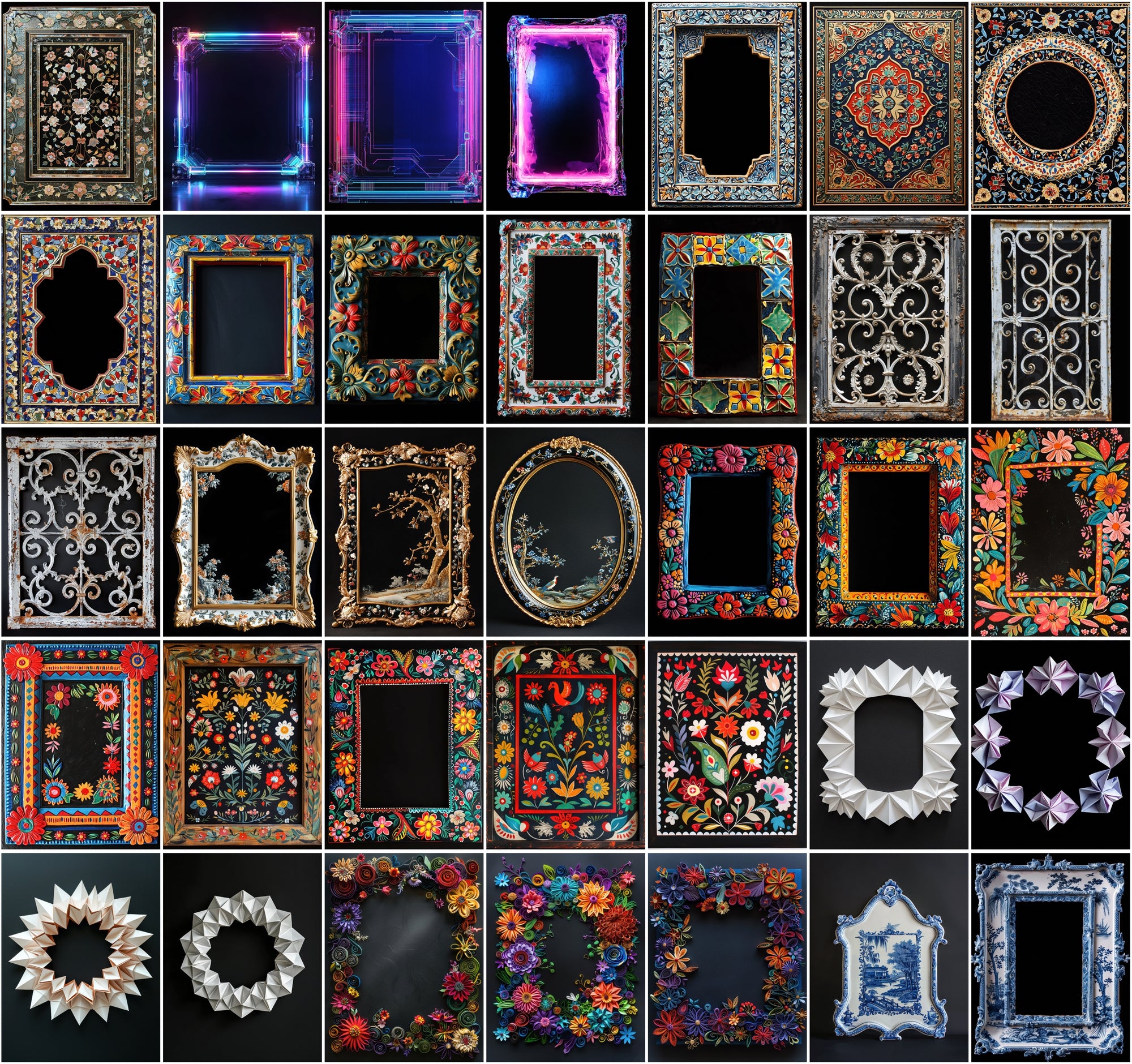 300 Premium Photo Frames Bundle