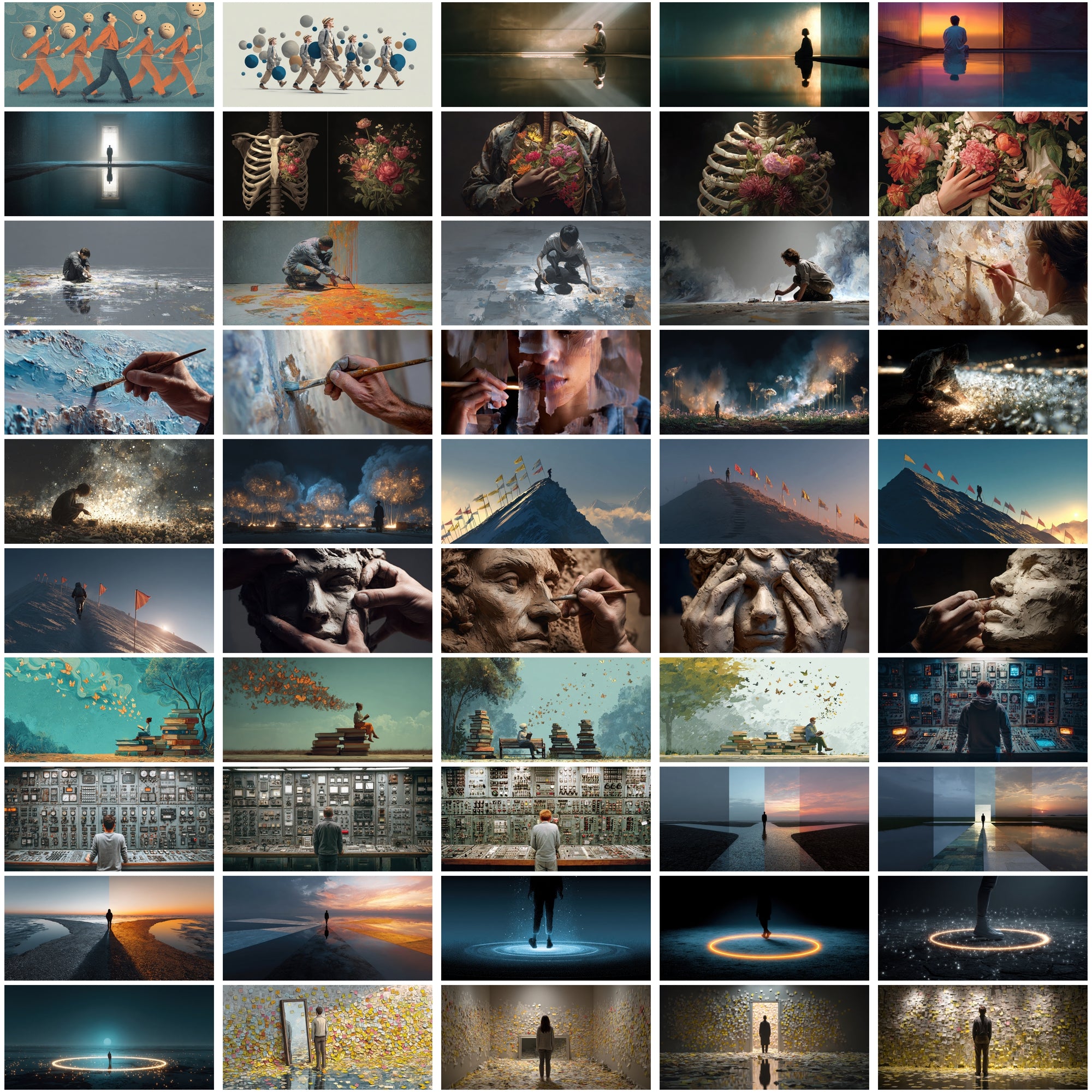 615 Conceptual Images – Surreal & Symbolic Art Collection for Designers, Thinkers, and Creators