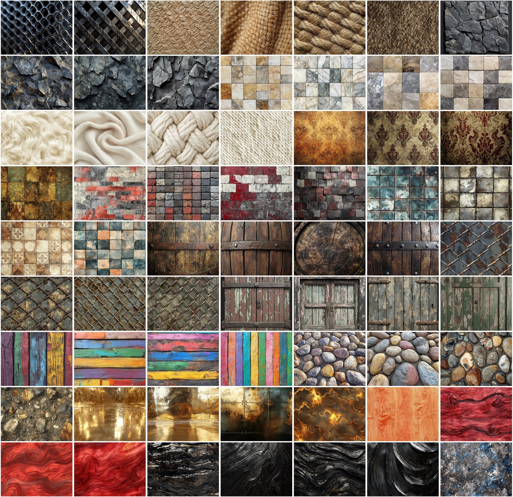 830 High-Resolution Textures Bundle