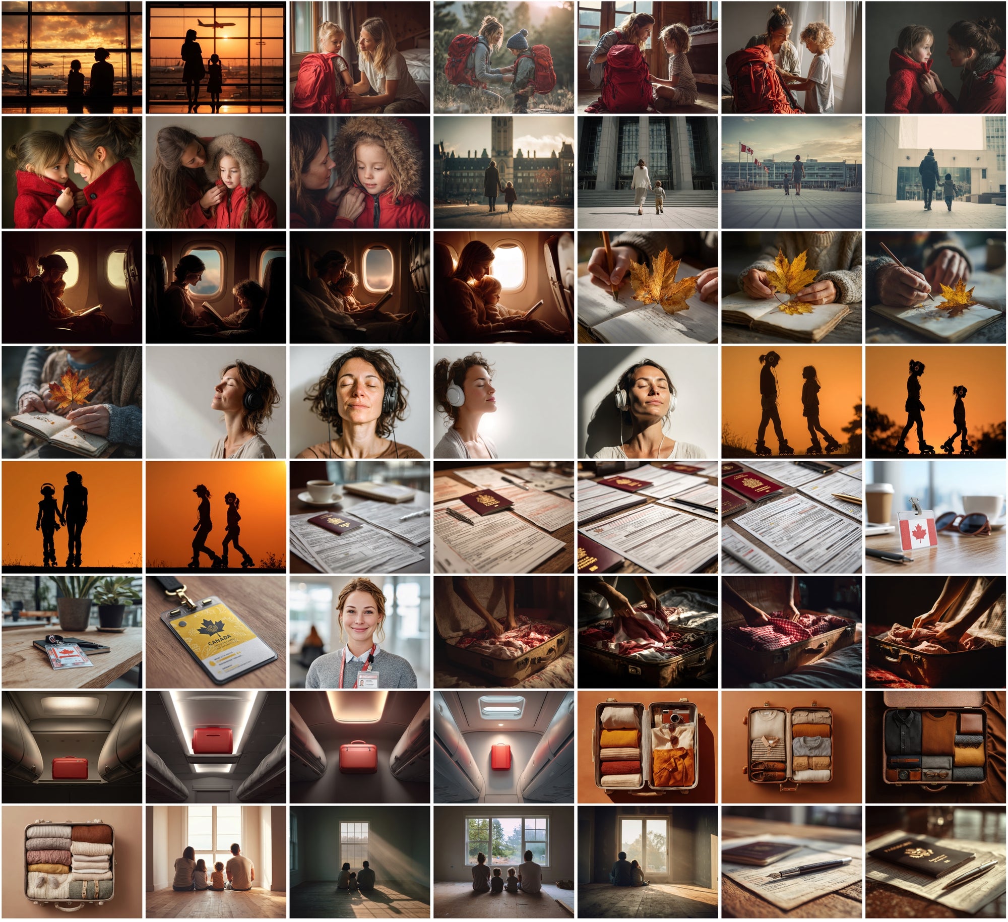 840 Canada Travel & Immigration Photos | Maple Leaf, Flag, Passport, Landmarks