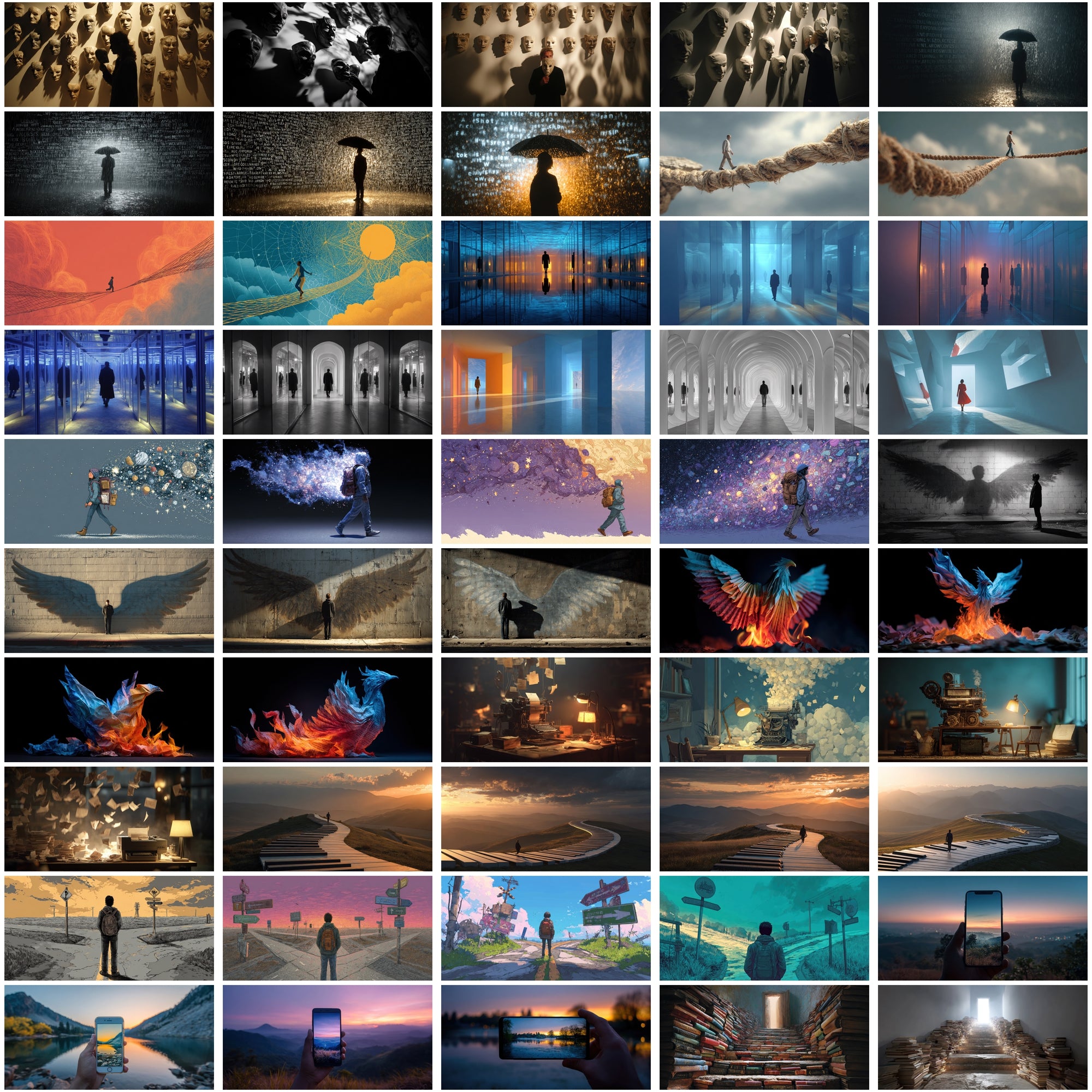 615 Conceptual Images – Surreal & Symbolic Art Collection for Designers, Thinkers, and Creators