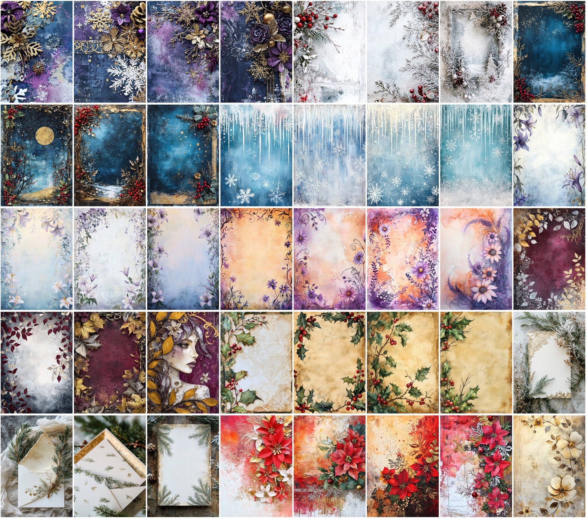 530 Premium Scrapbooking Backgrounds
