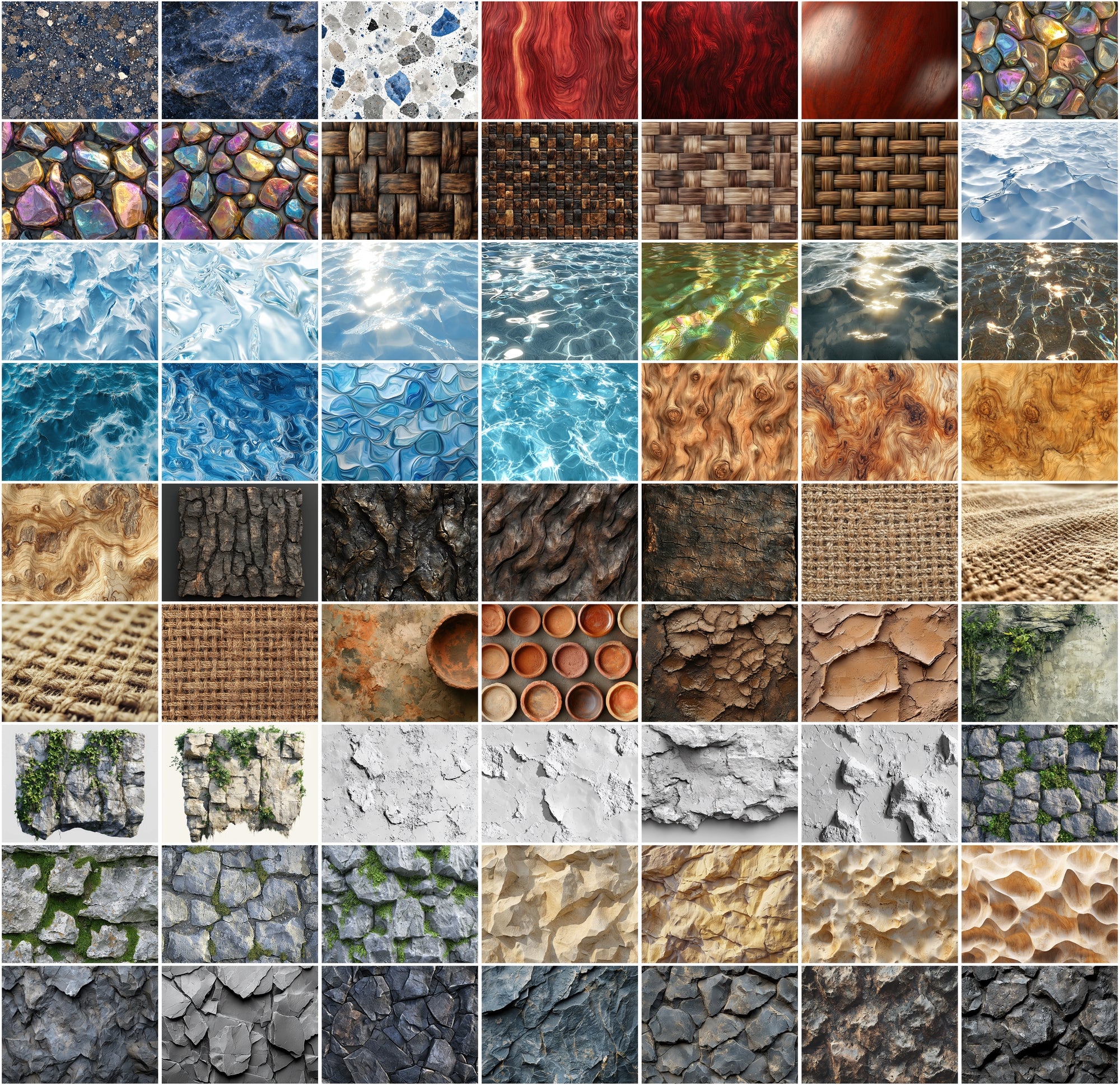 830 High-Resolution Textures Bundle