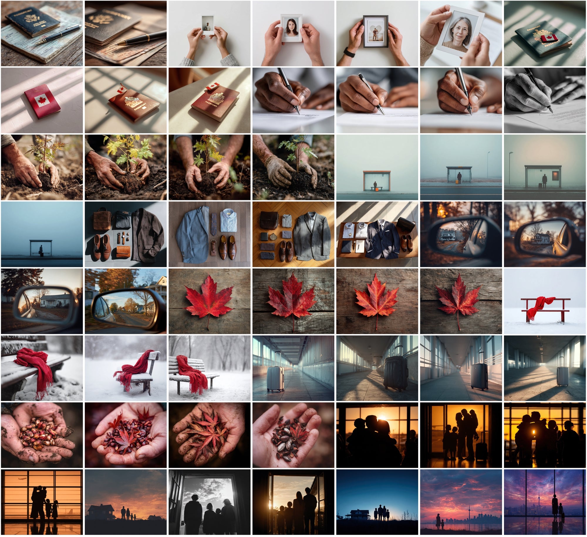 840 Canada Travel & Immigration Photos | Maple Leaf, Flag, Passport, Landmarks