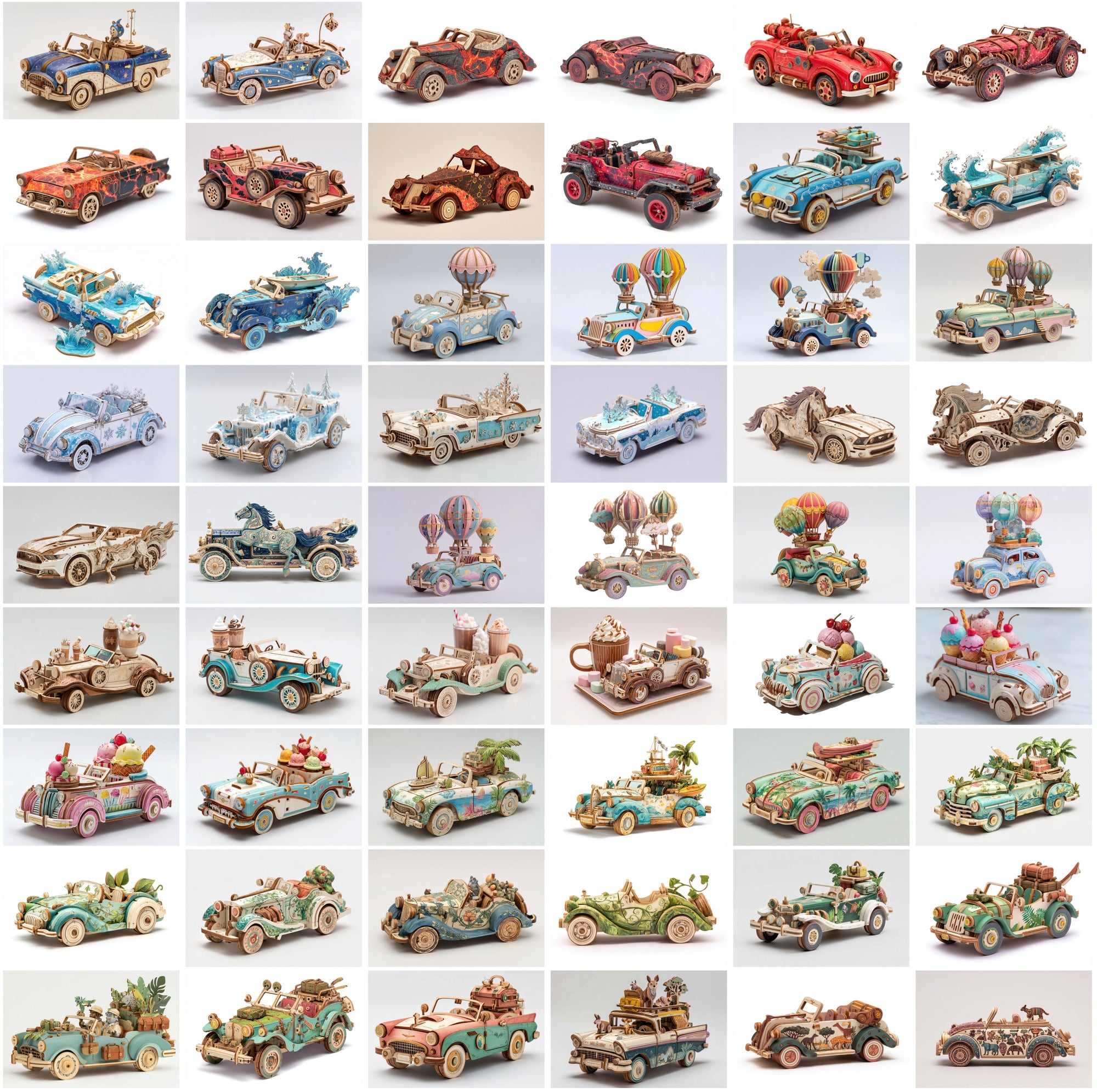 600 Magical Puzzle Car Images – Fairytale-Inspired