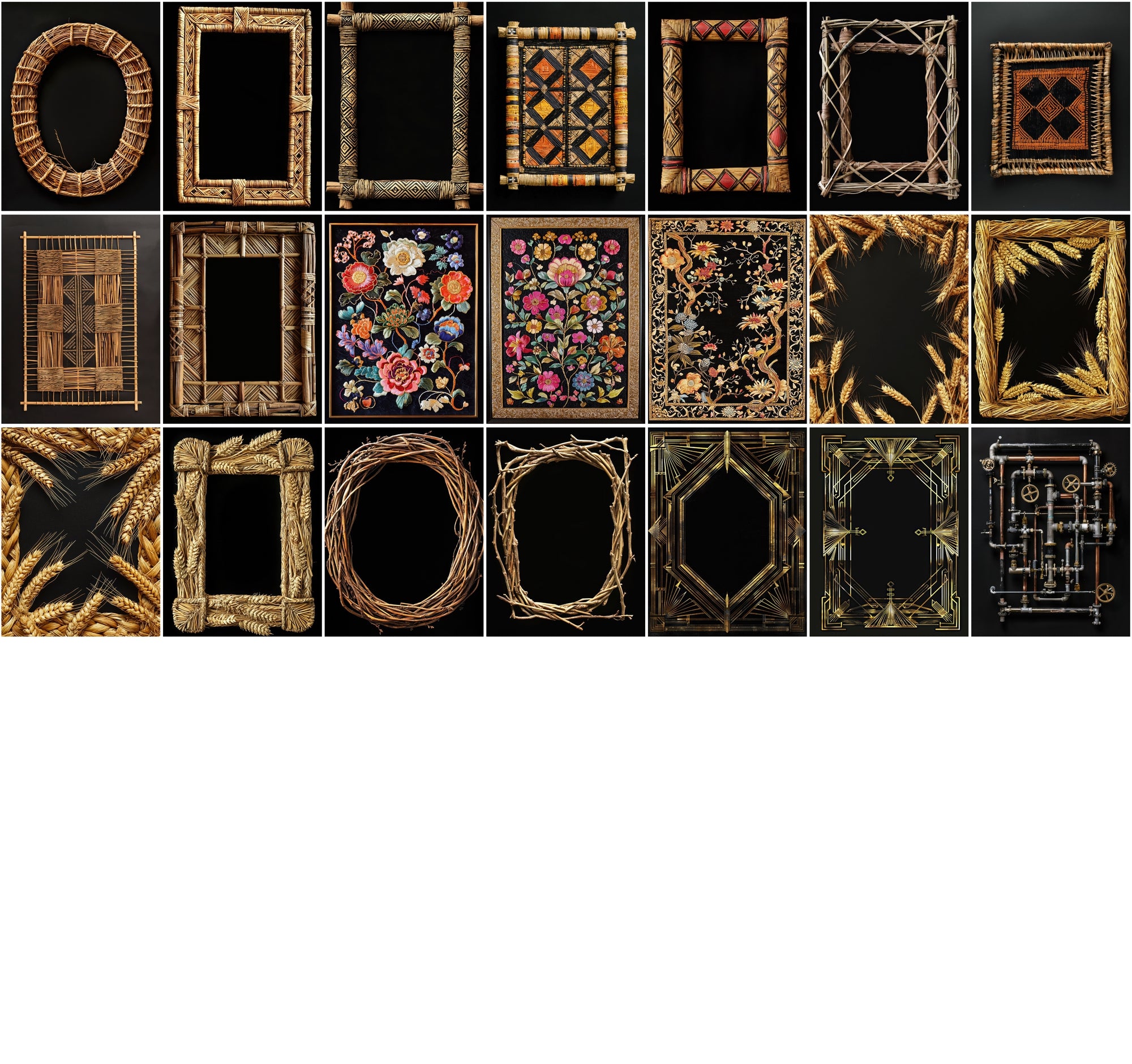 300 Premium Photo Frames Bundle