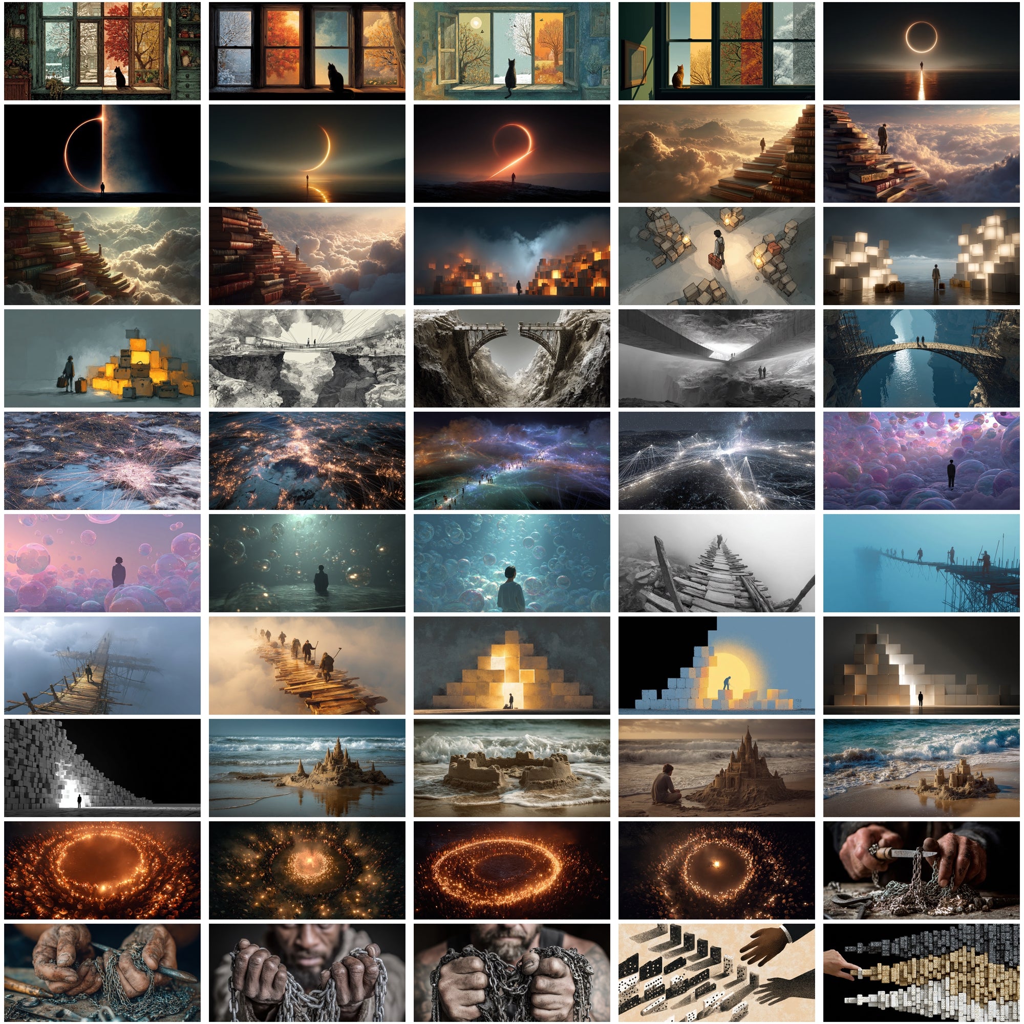 615 Conceptual Images – Surreal & Symbolic Art Collection for Designers, Thinkers, and Creators