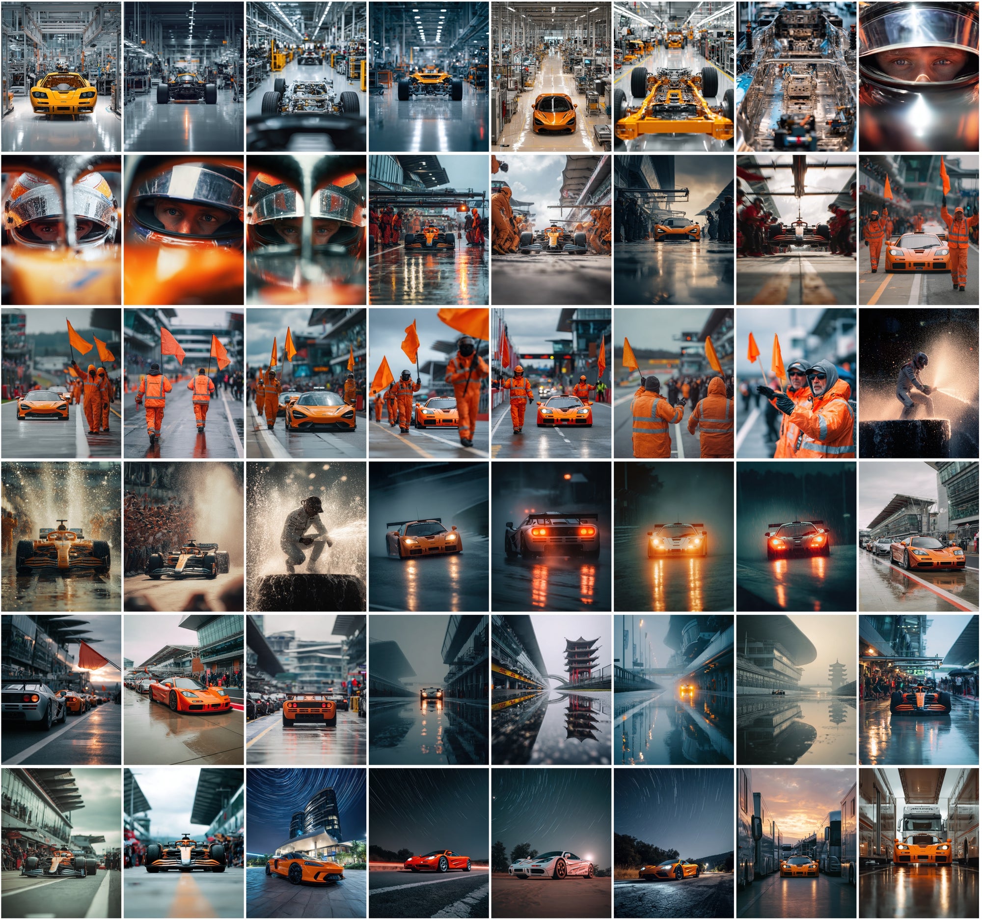 660 Formula 1 Cars Photo Pack – Hyper-Realistic Racing Photography Bundle