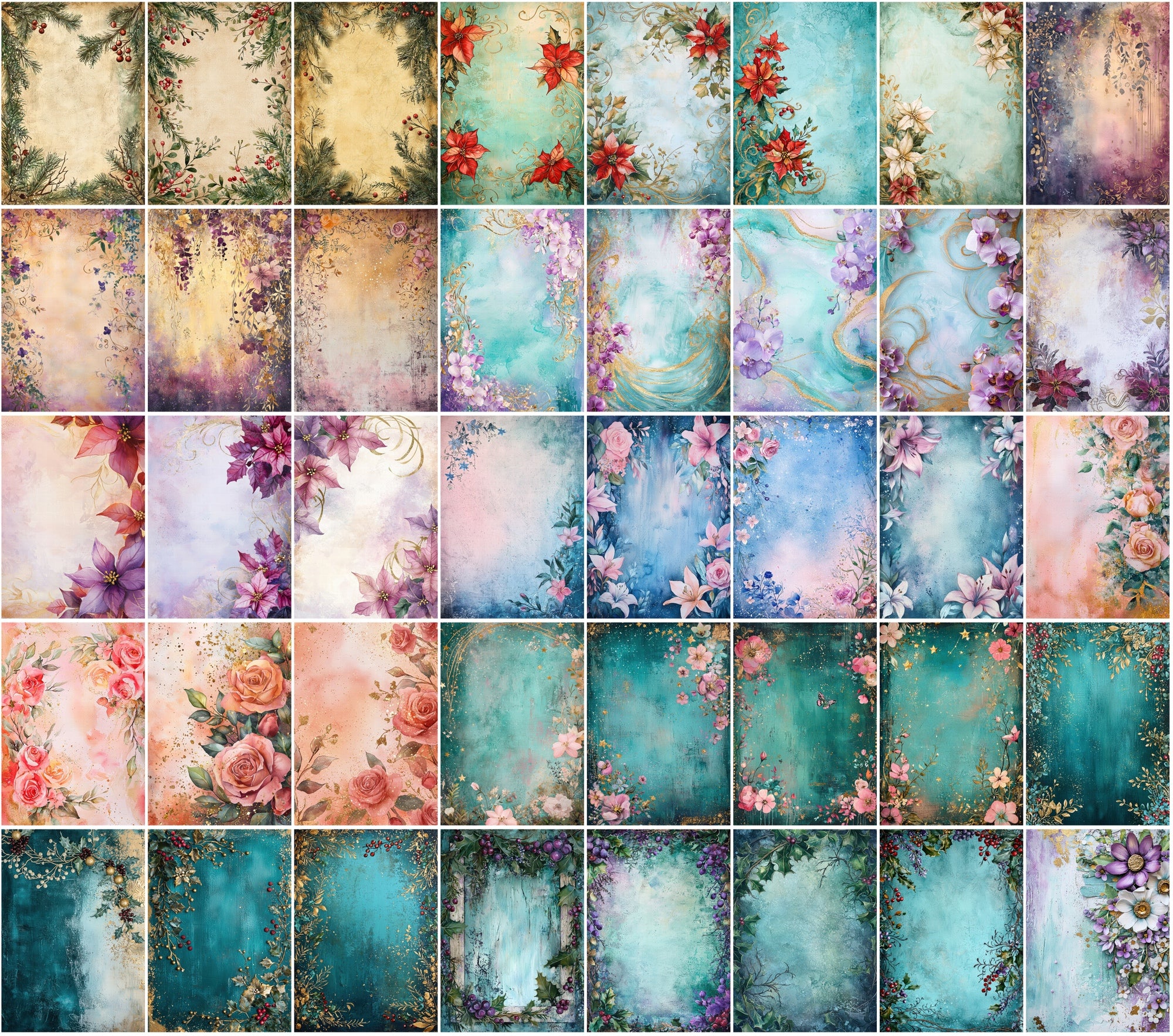 530 Premium Scrapbooking Backgrounds