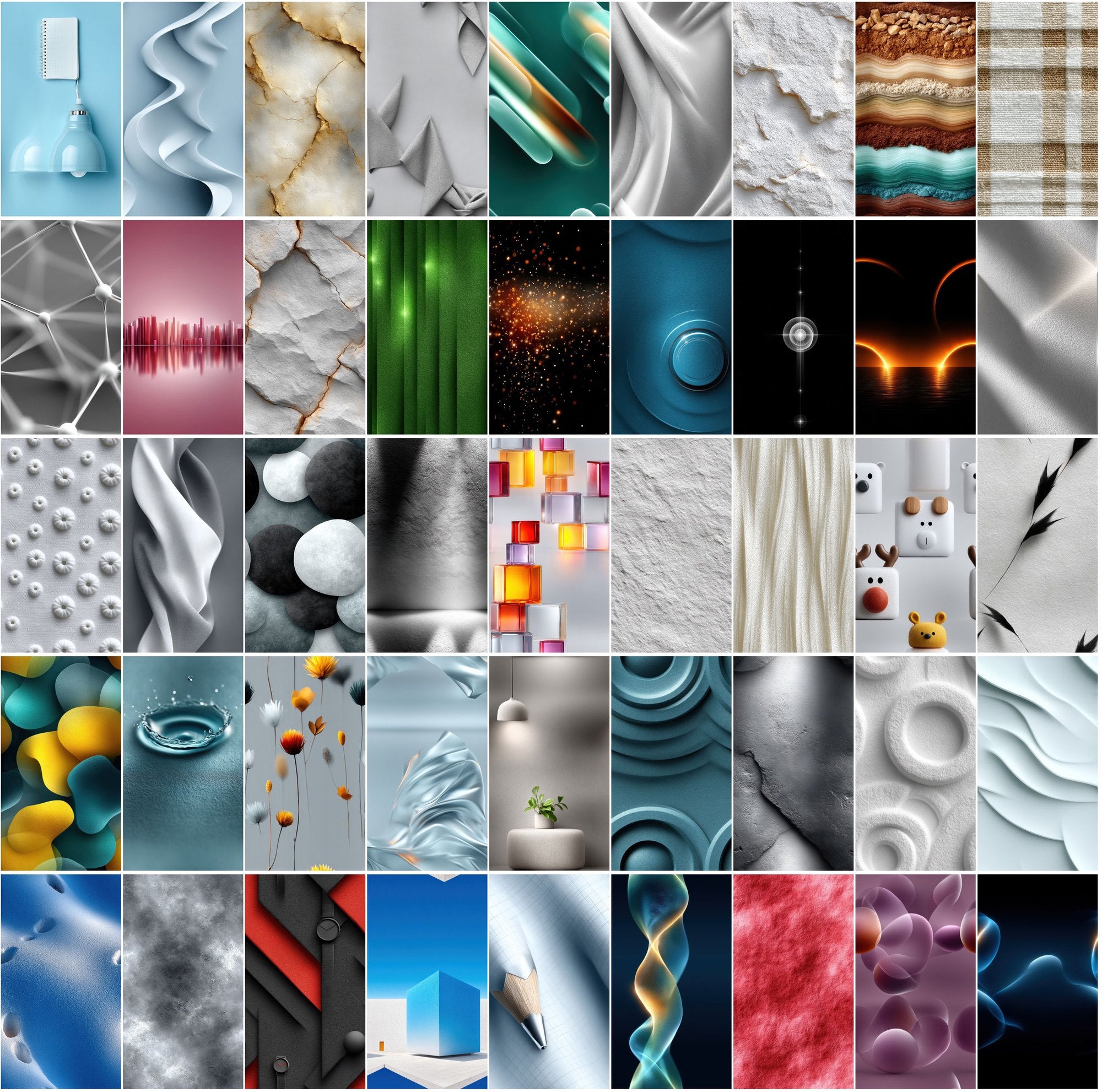 550 Minimalist Backgrounds – High-Res JPGs for Modern Design Projects