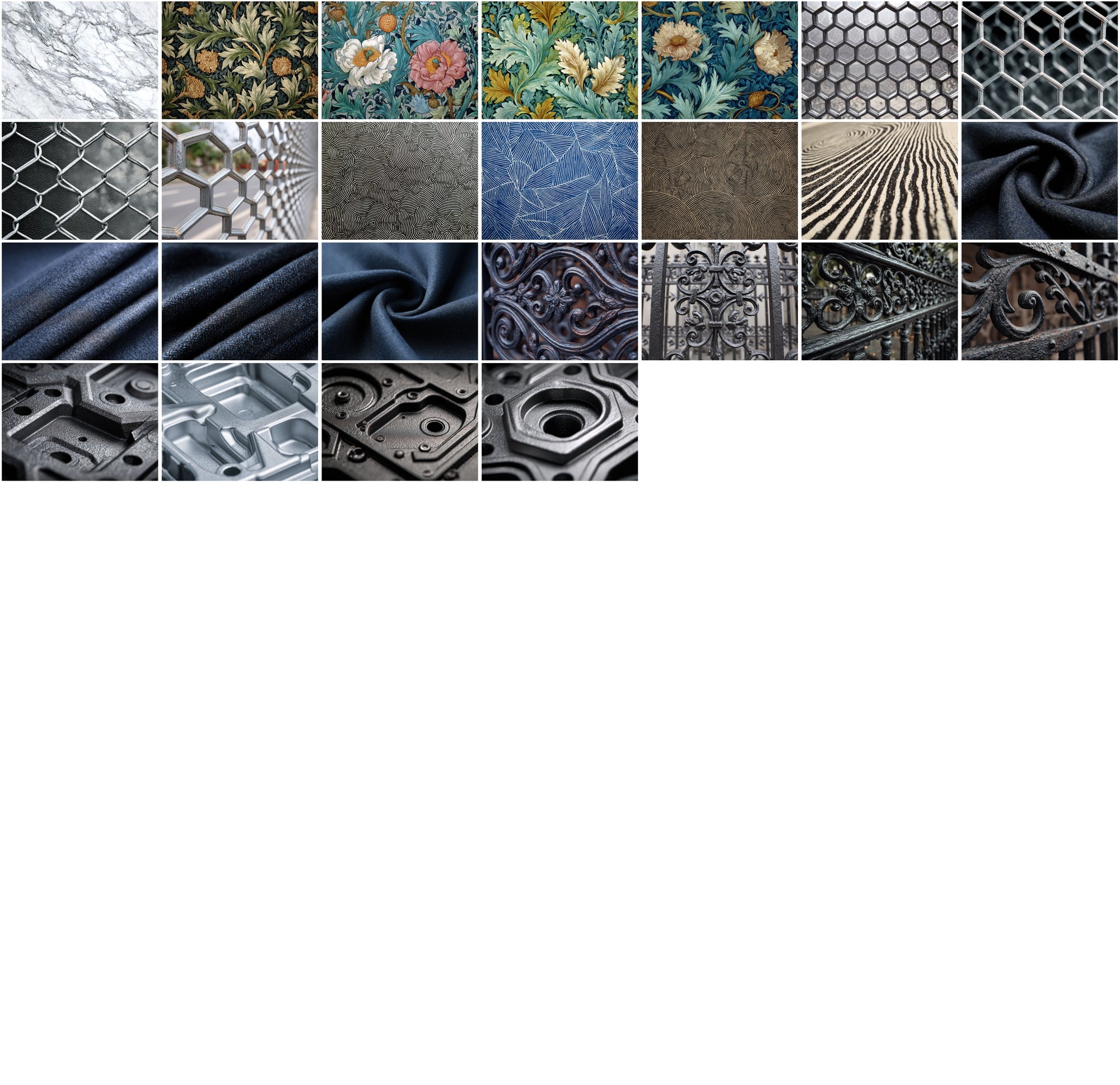 1120 Ultra High-Resolution Textures Mega Bundle – 2-in-1 Collection: Natural, Fabric, Leather, Animal, and Material Patterns