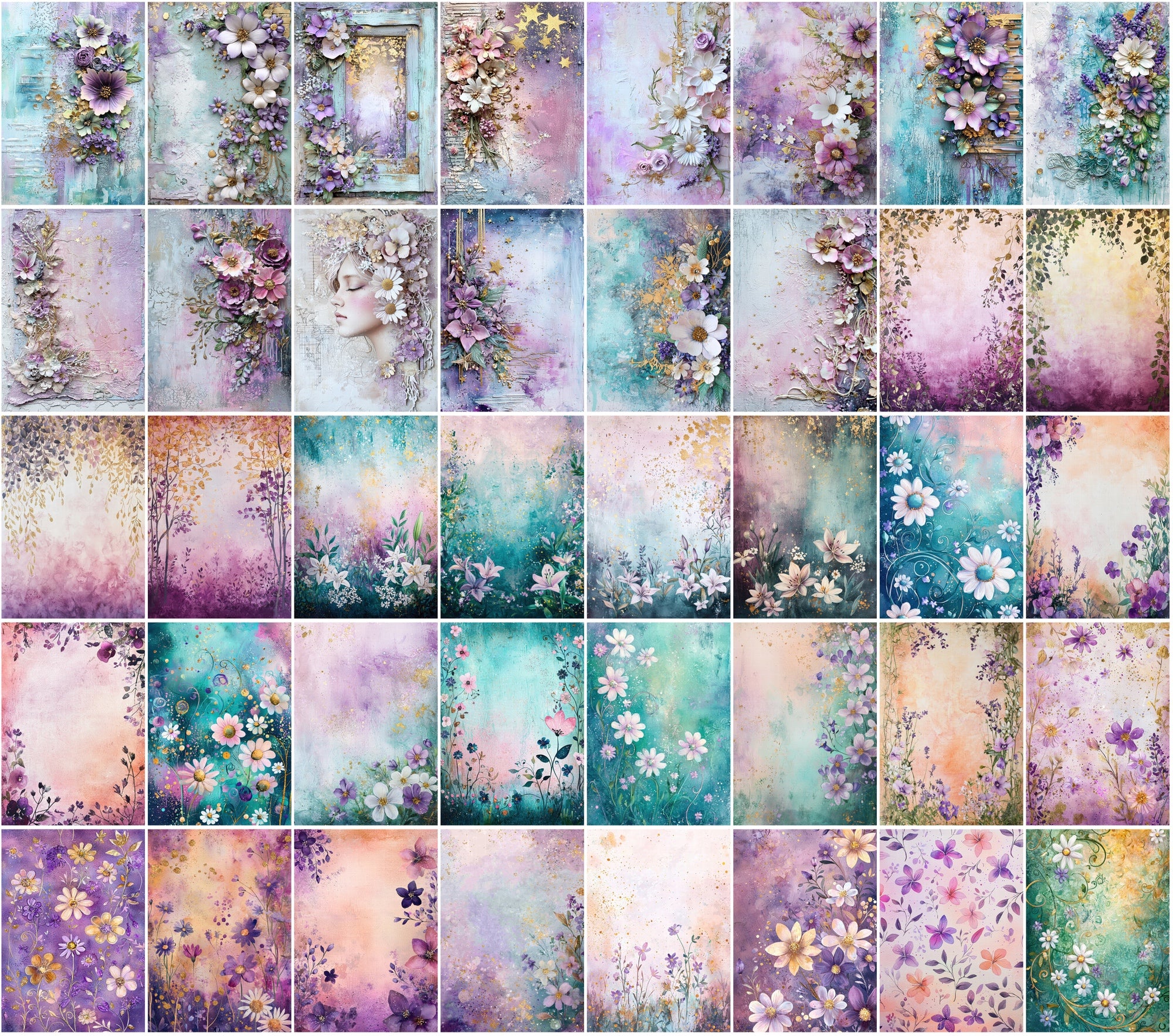 530 Premium Scrapbooking Backgrounds