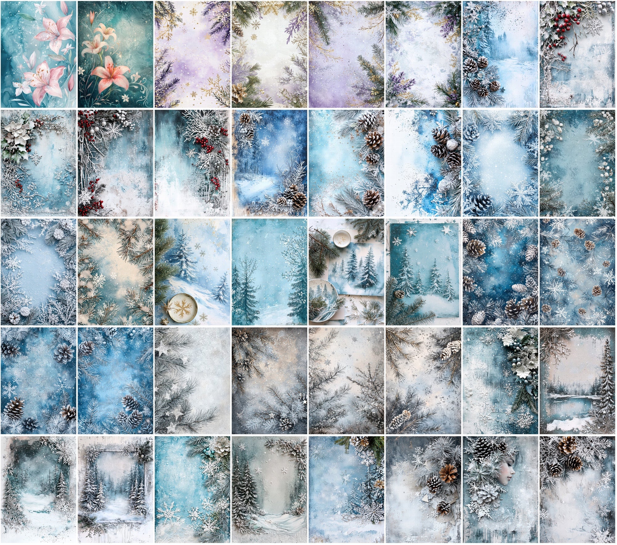 530 Premium Scrapbooking Backgrounds