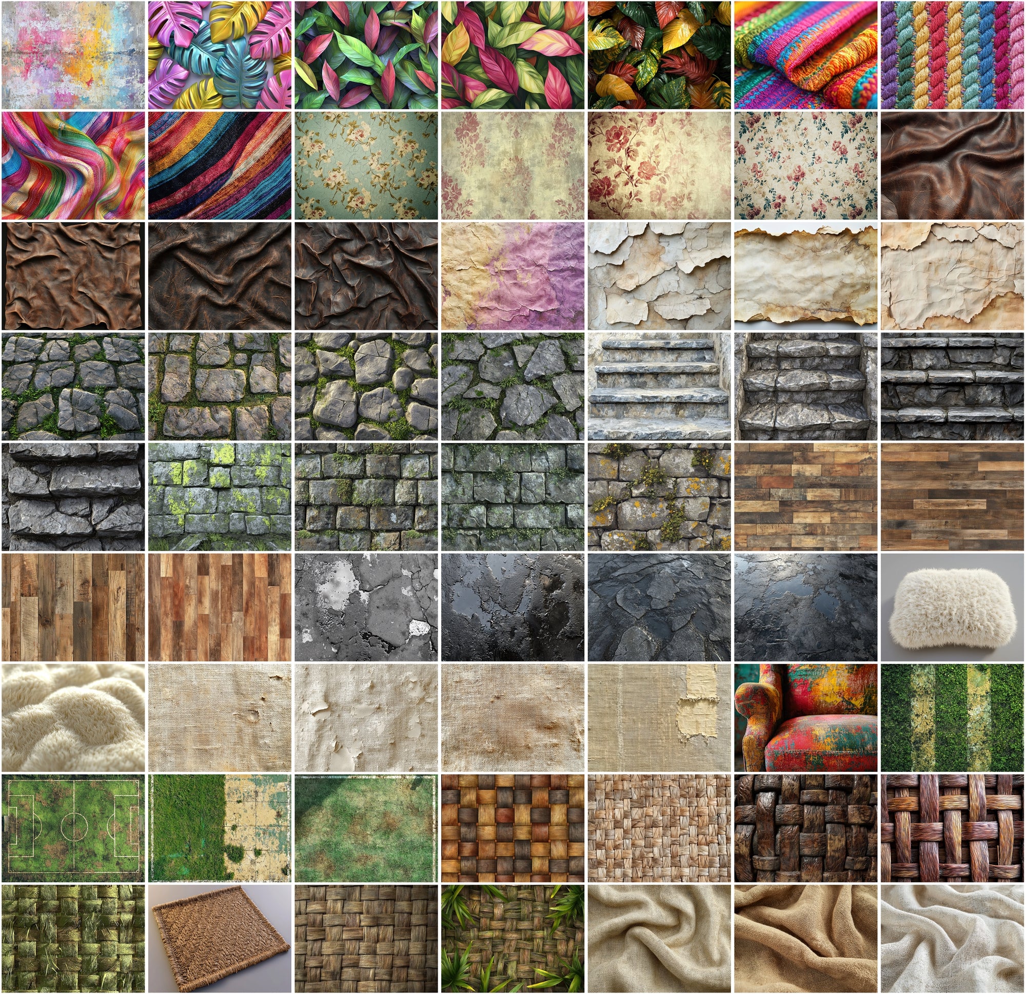 830 High-Resolution Textures Bundle