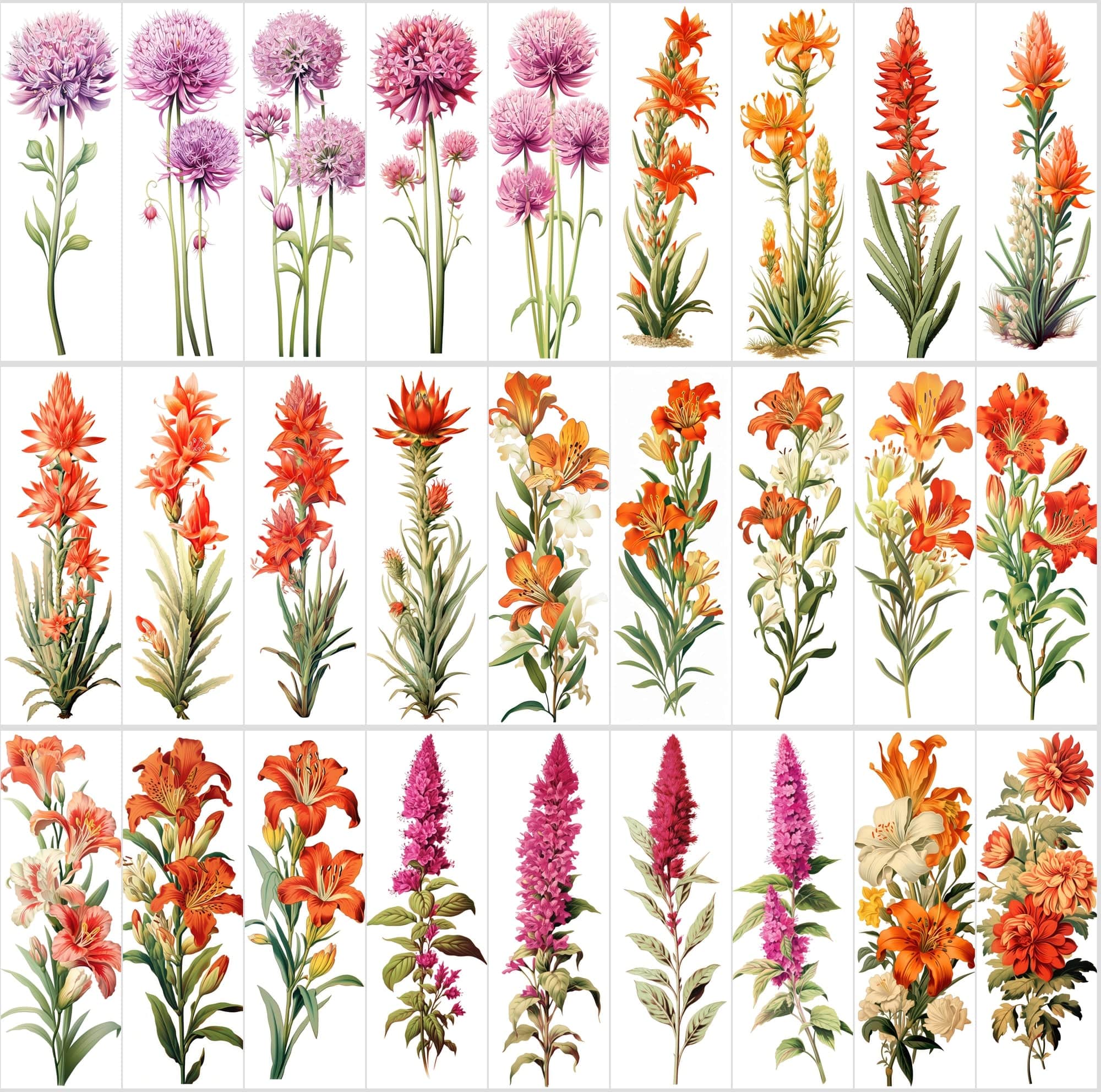 Captivating Vertical Flower Images Collection – High-Quality, Unique & Rare Digital Download Sumobundle