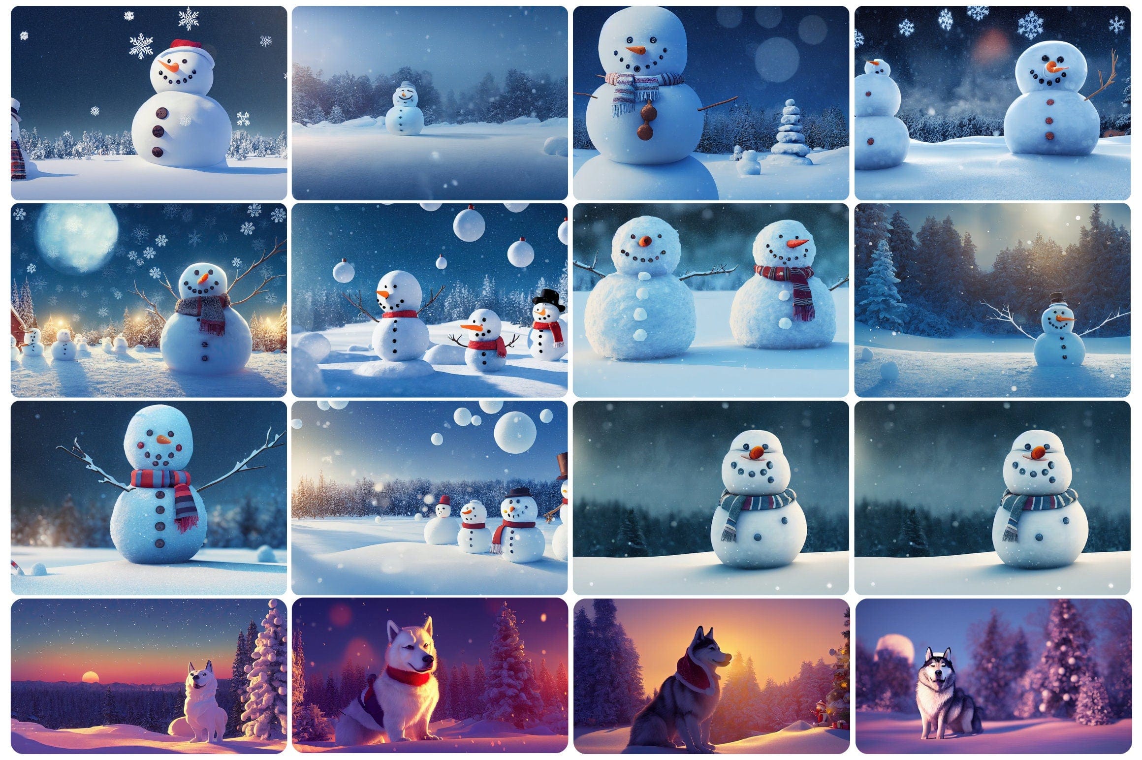 Christmas printable wall art, 360 Christmas printable images. Printable Christmas wall art with digital prints. Art Set, Digital Download Digital Download Sumobundle
