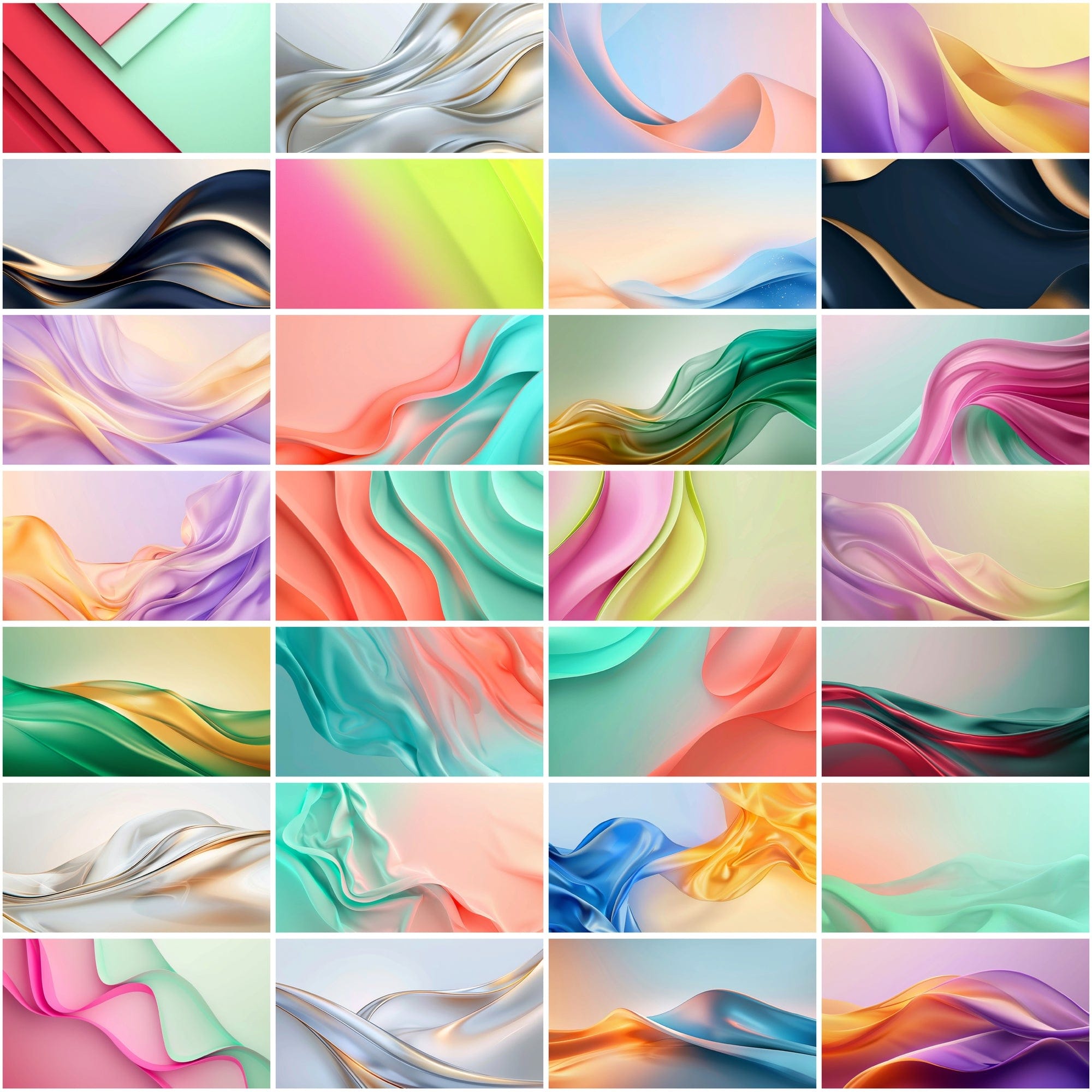 Colorful Digital Backgrounds - 600 JPG Images - Commercial License Included Digital Download Sumobundle