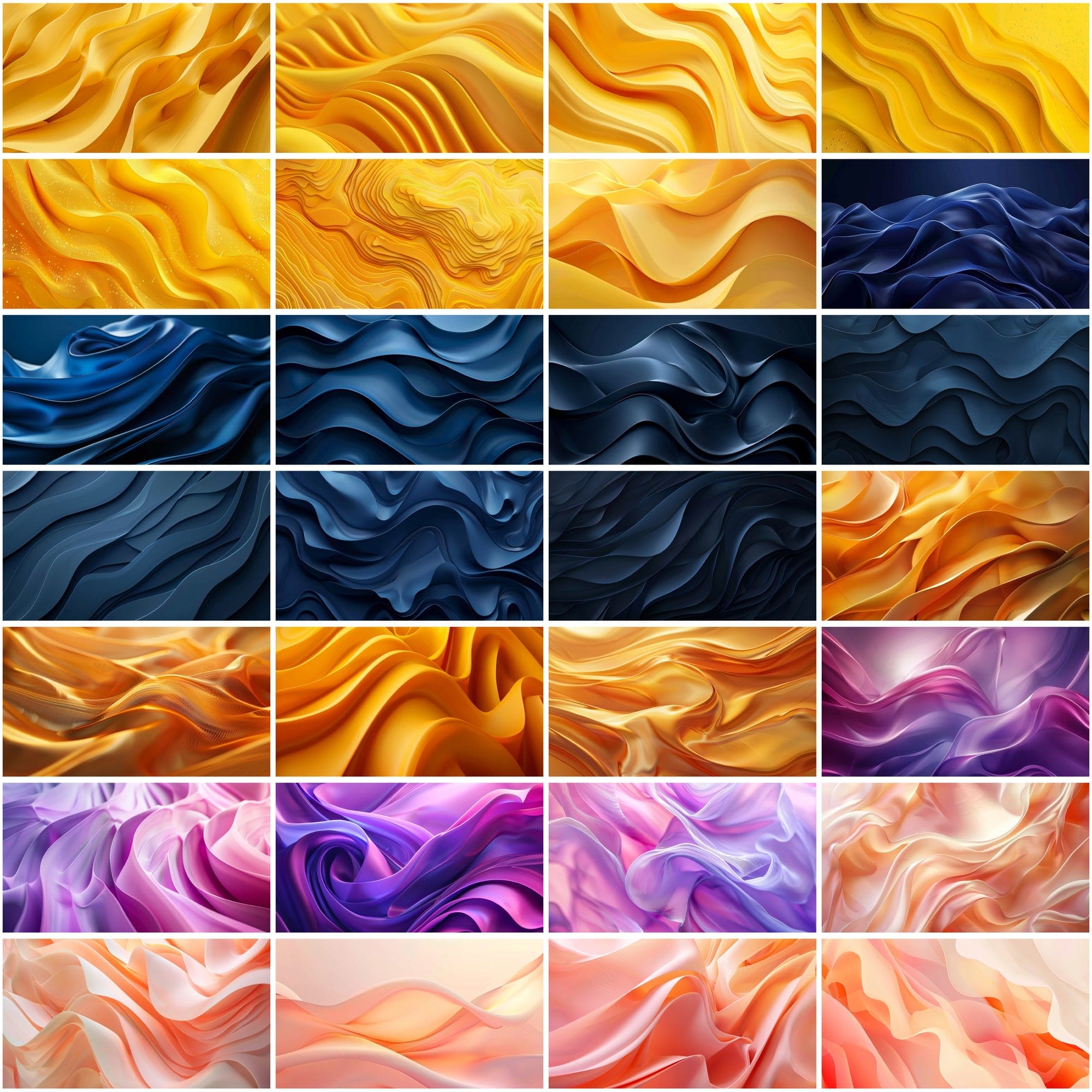 Colorful Digital Backgrounds - 600 JPG Images - Commercial License Included Digital Download Sumobundle