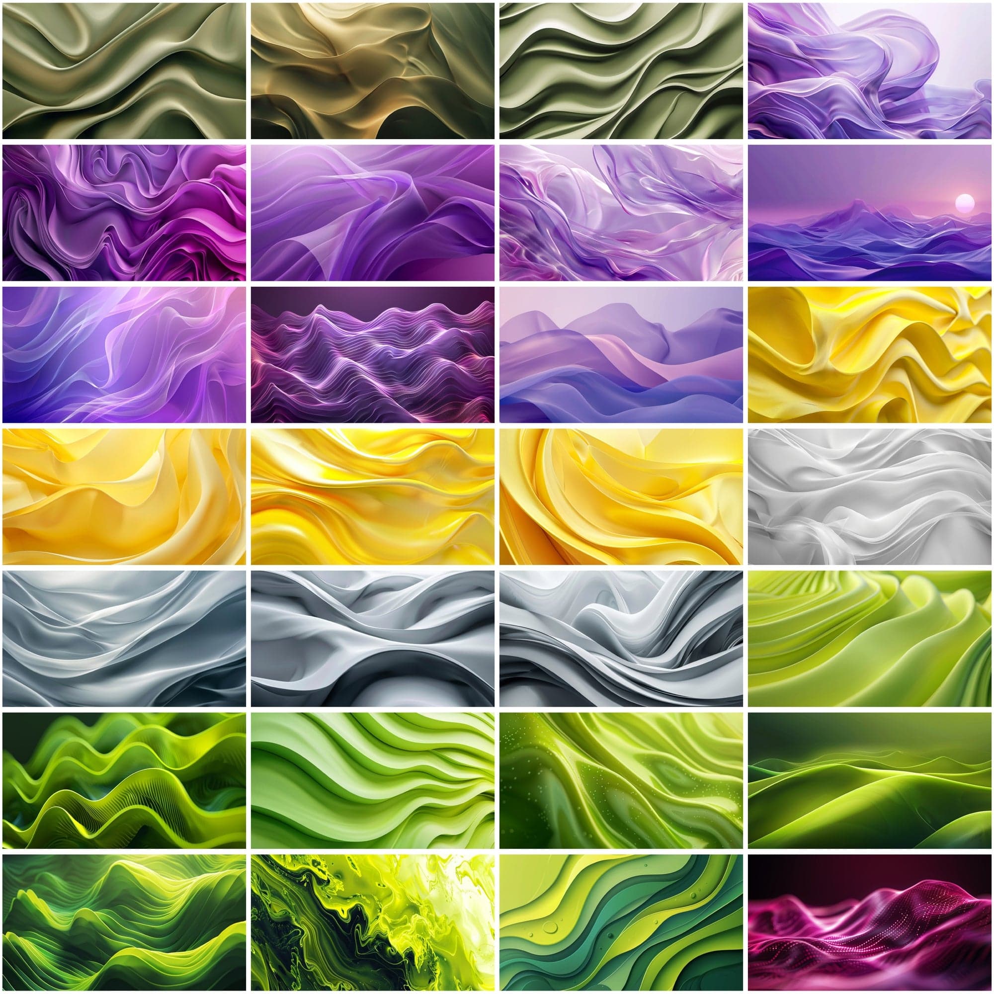 Colorful Digital Backgrounds - 600 JPG Images - Commercial License Included Digital Download Sumobundle