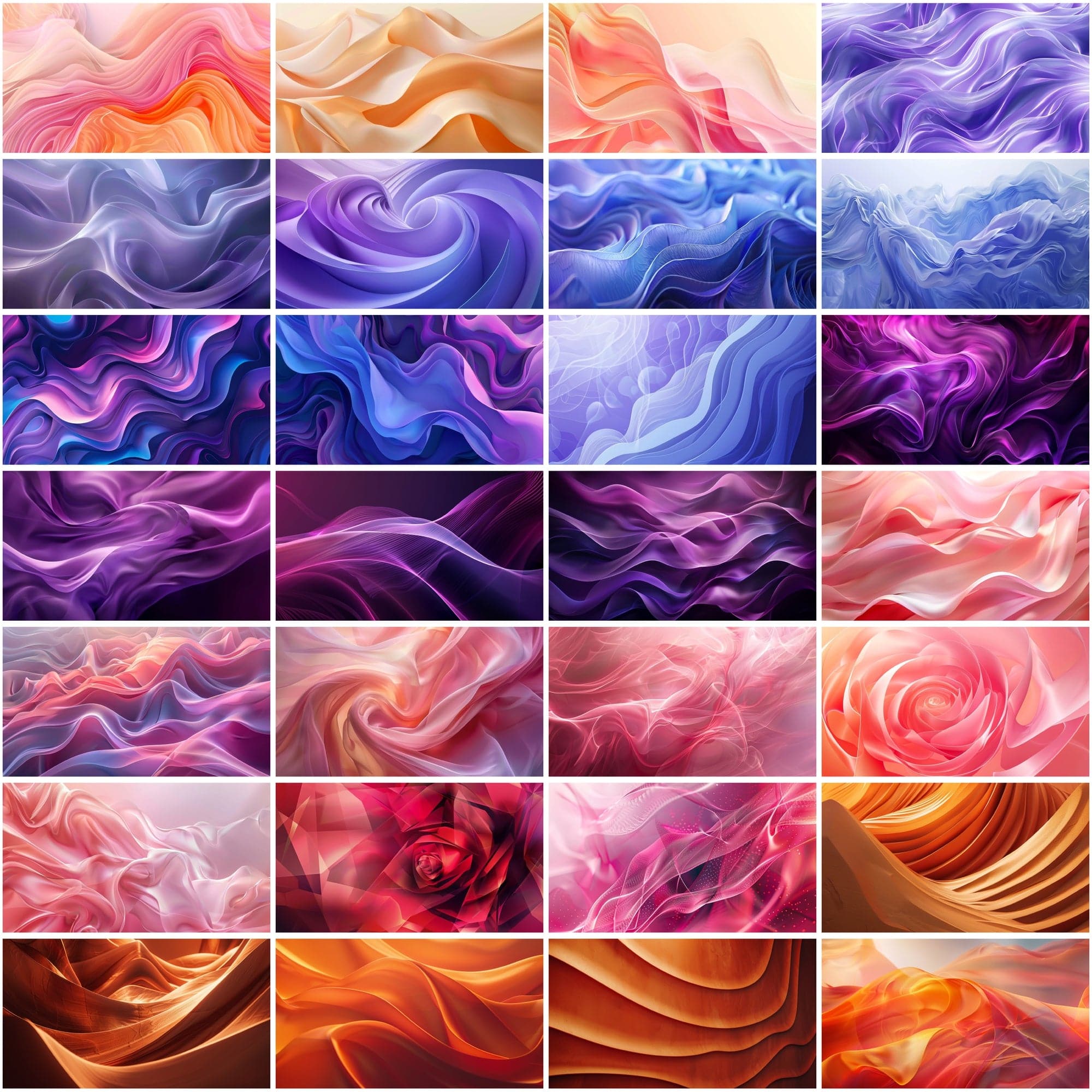 Colorful Digital Backgrounds - 600 JPG Images - Commercial License Included Digital Download Sumobundle
