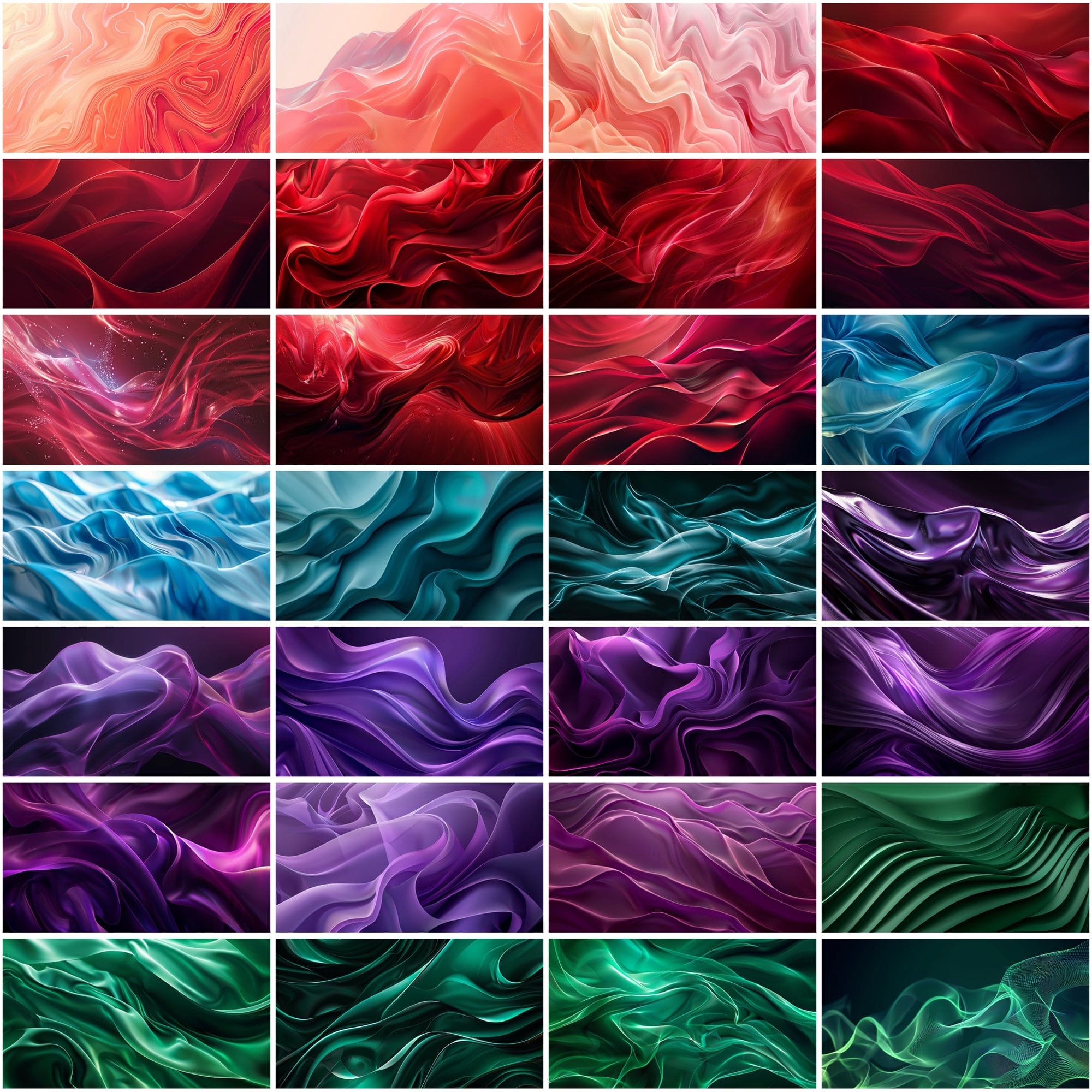 Colorful Digital Backgrounds - 600 JPG Images - Commercial License Included Digital Download Sumobundle