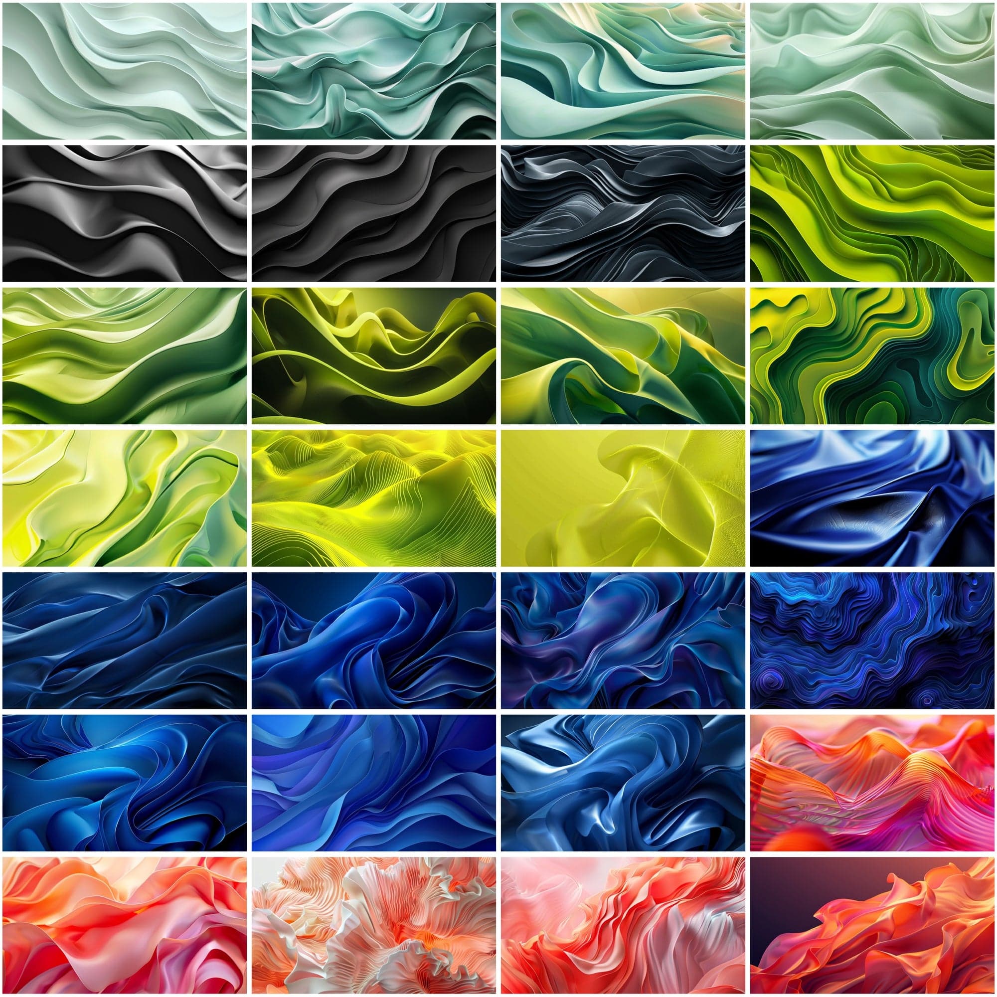 Colorful Digital Backgrounds - 600 JPG Images - Commercial License Included Digital Download Sumobundle