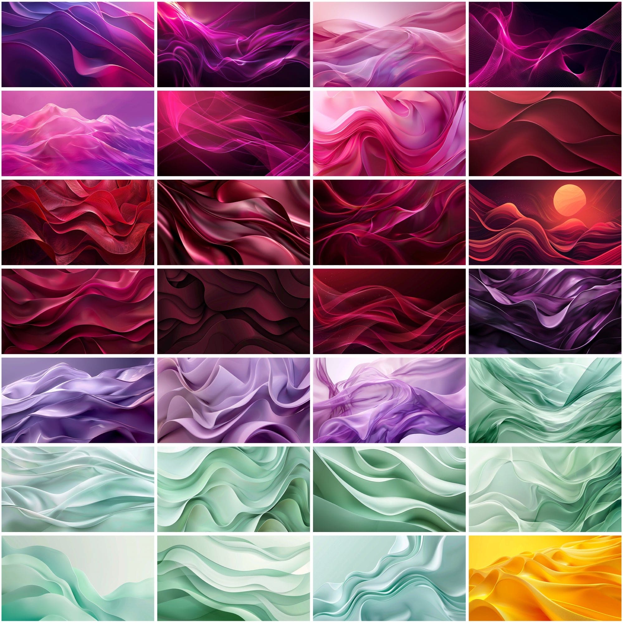 Colorful Digital Backgrounds - 600 JPG Images - Commercial License Included Digital Download Sumobundle
