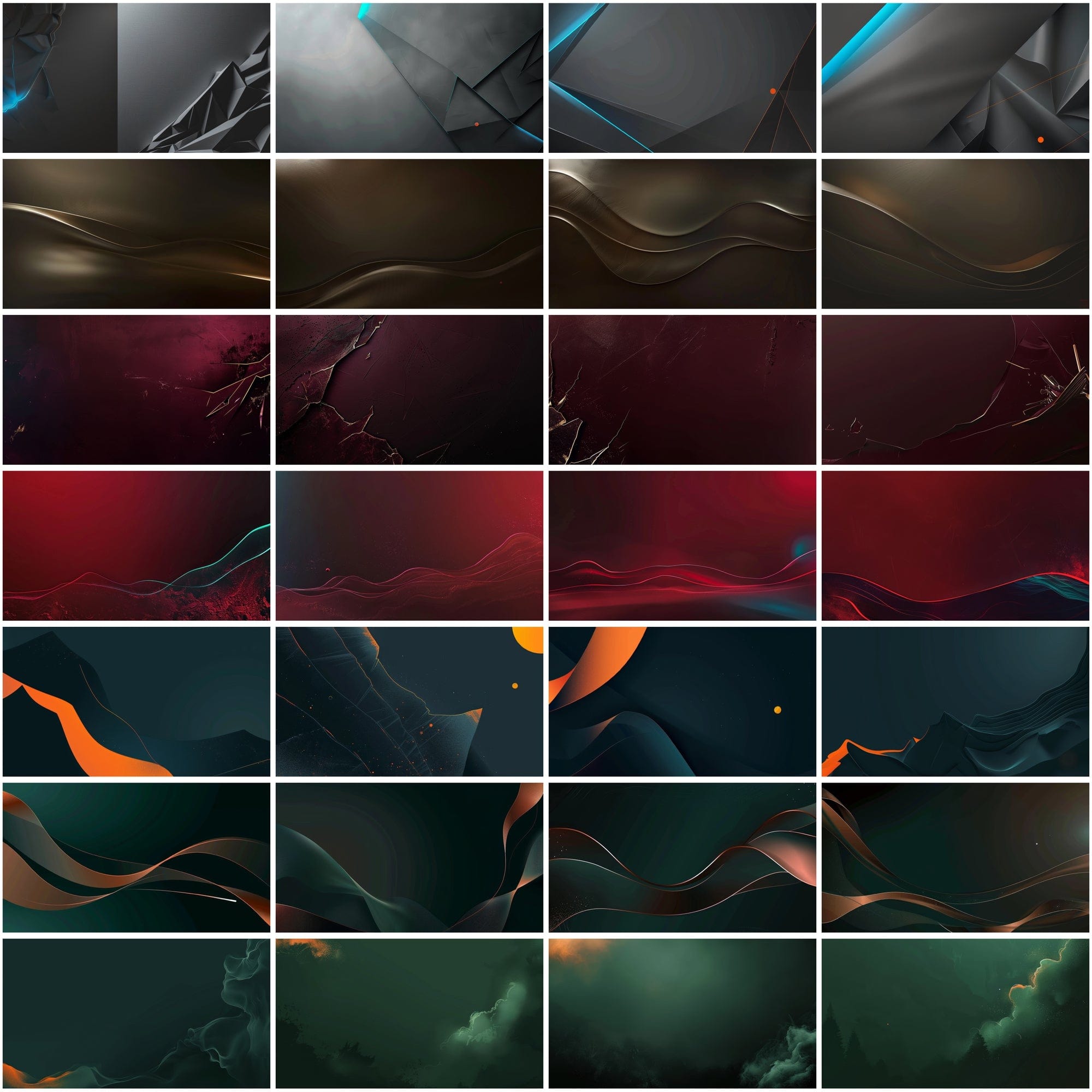 Colorful Digital Backgrounds - 600 JPG Images - Commercial License Included Digital Download Sumobundle