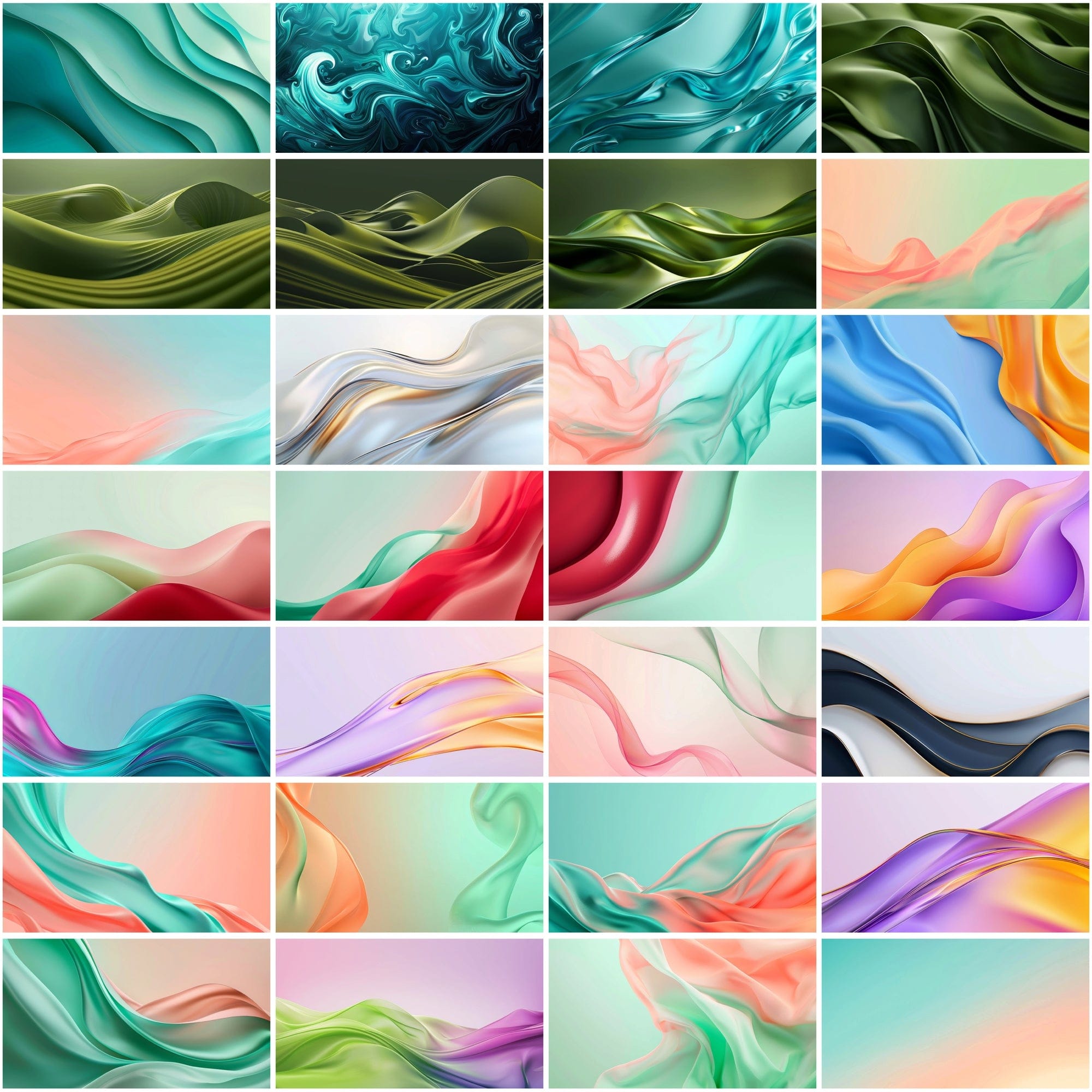 Colorful Digital Backgrounds - 600 JPG Images - Commercial License Included Digital Download Sumobundle