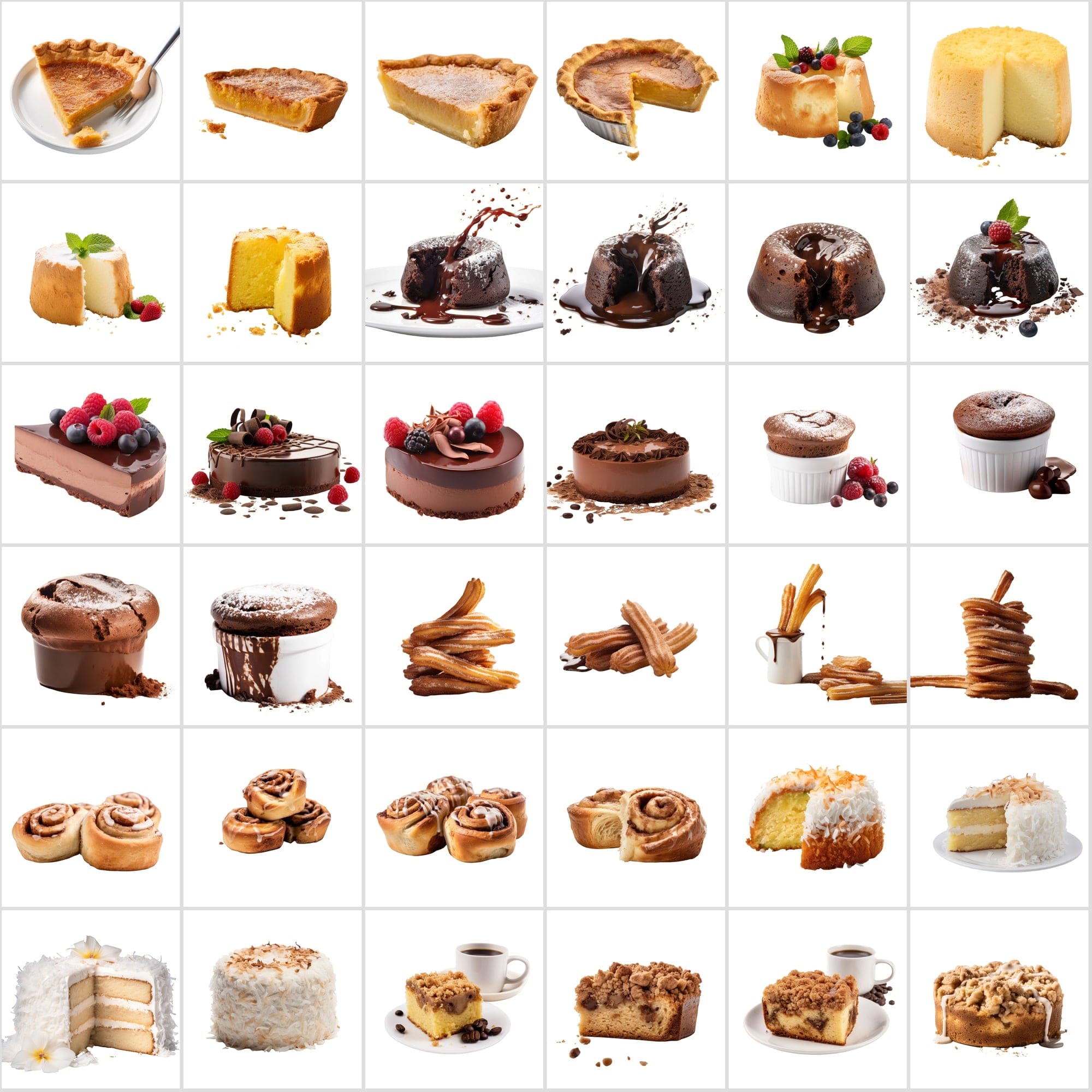 Delicious Cake Images Bundle - 395 High-Quality Transparent PNG Images Digital Download Sumobundle