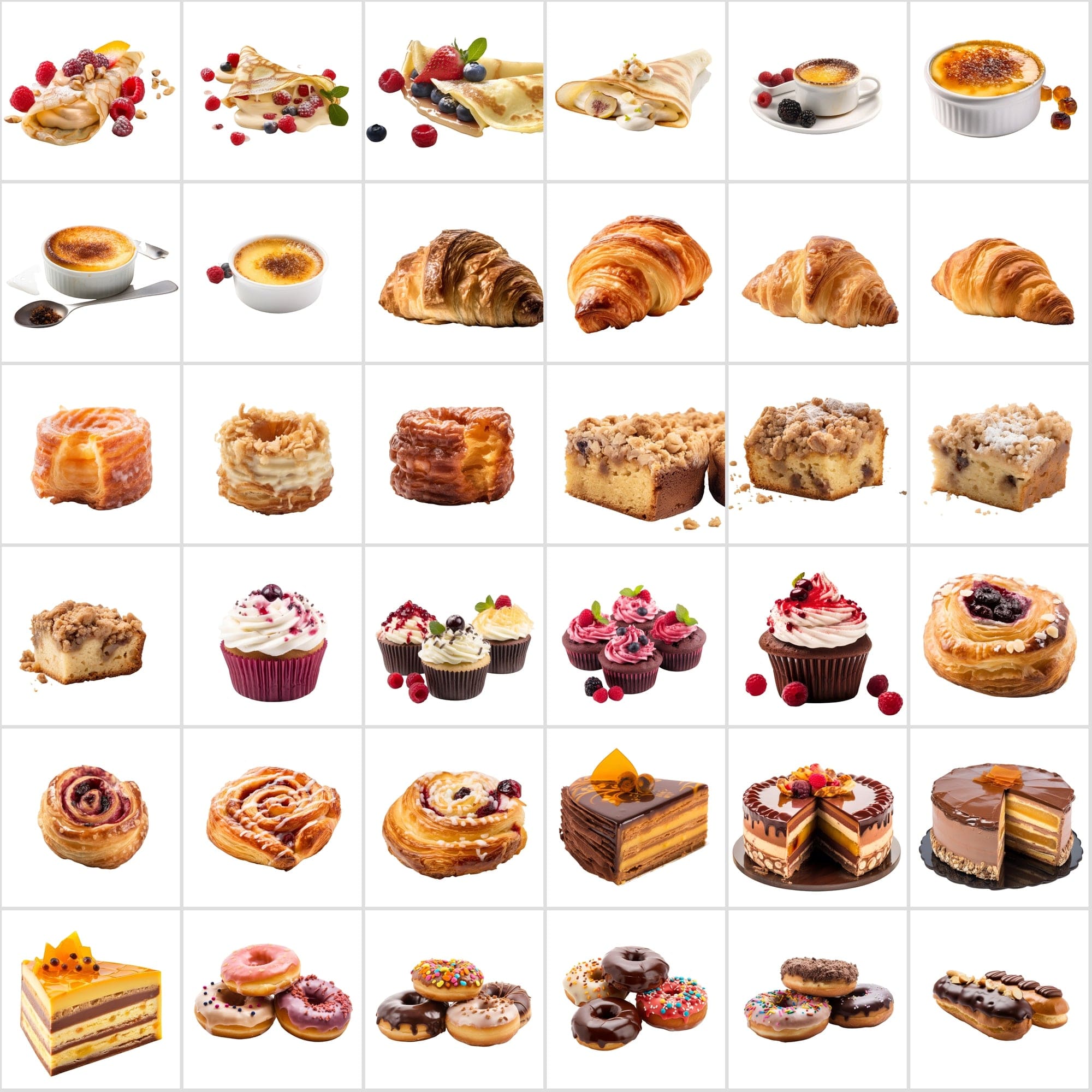 Delicious Cake Images Bundle - 395 High-Quality Transparent PNG Images Digital Download Sumobundle