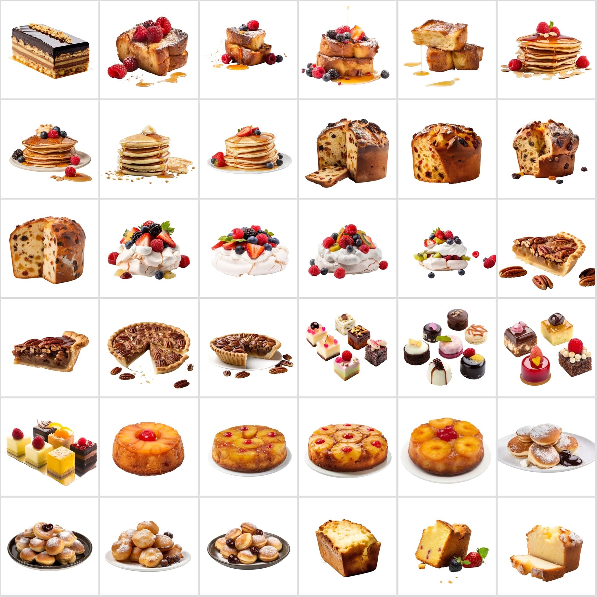 Delicious Cake Images Bundle - 395 High-Quality Transparent PNG Images Digital Download Sumobundle
