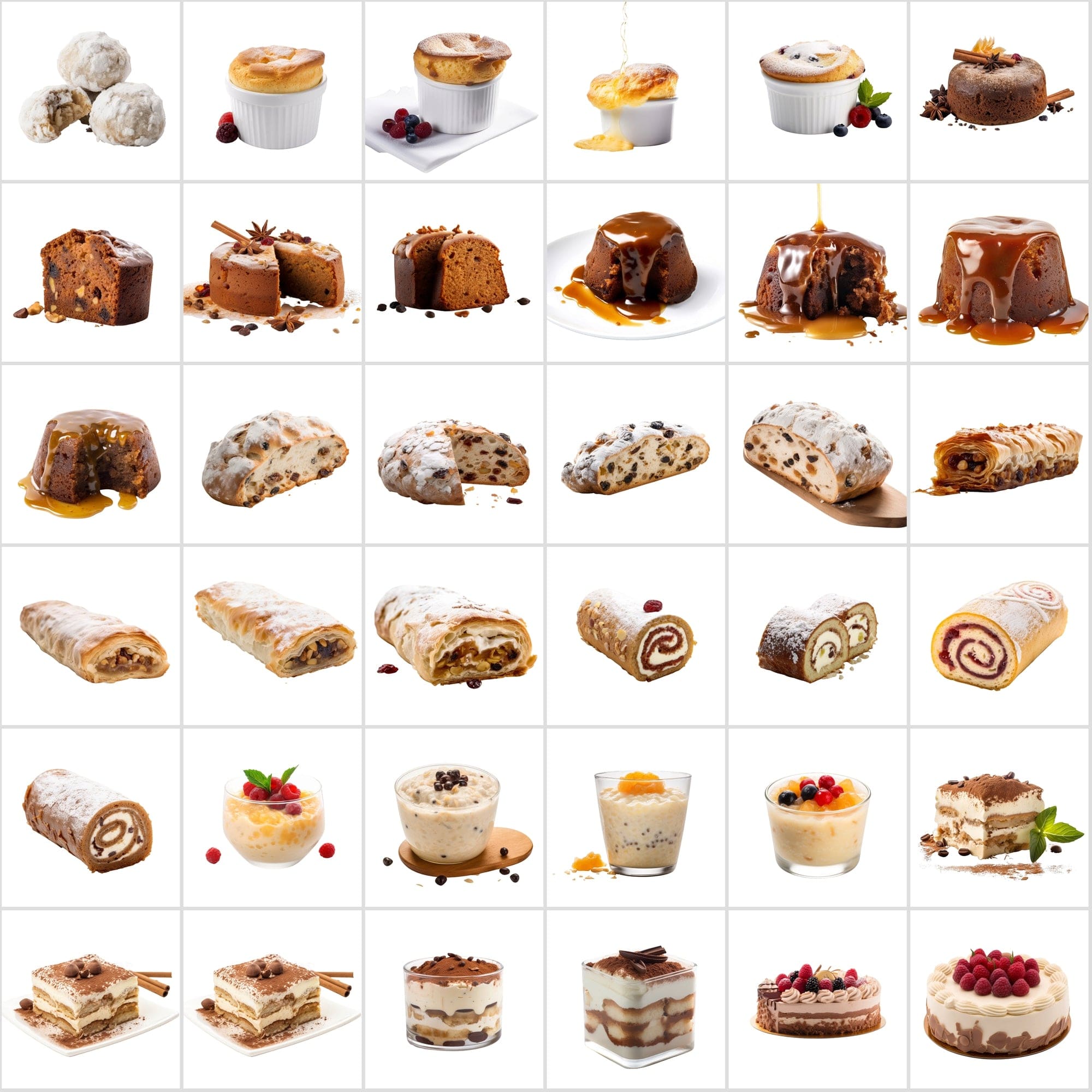 Delicious Cake Images Bundle - 395 High-Quality Transparent PNG Images Digital Download Sumobundle