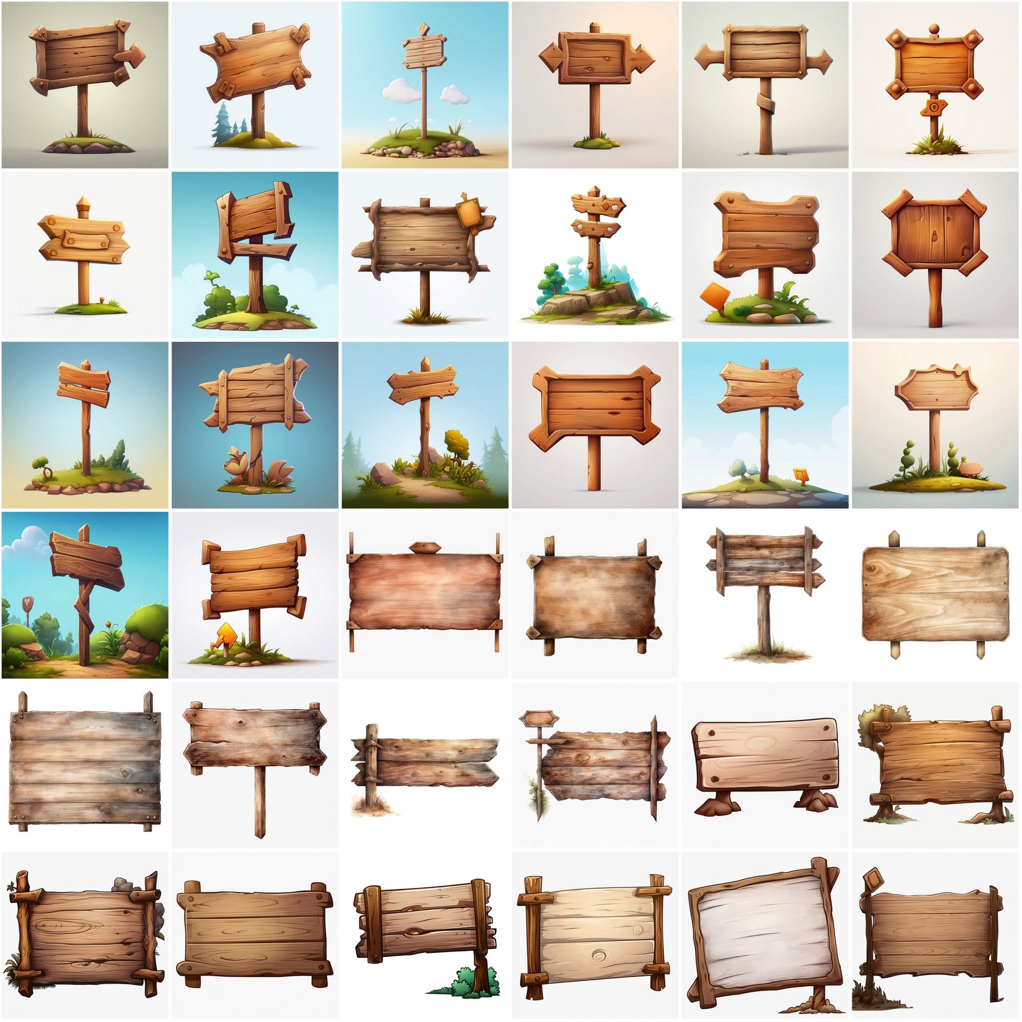 Download 345 Vibrant Wood Sign & Board Images with Text Space Digital Download Sumobundle