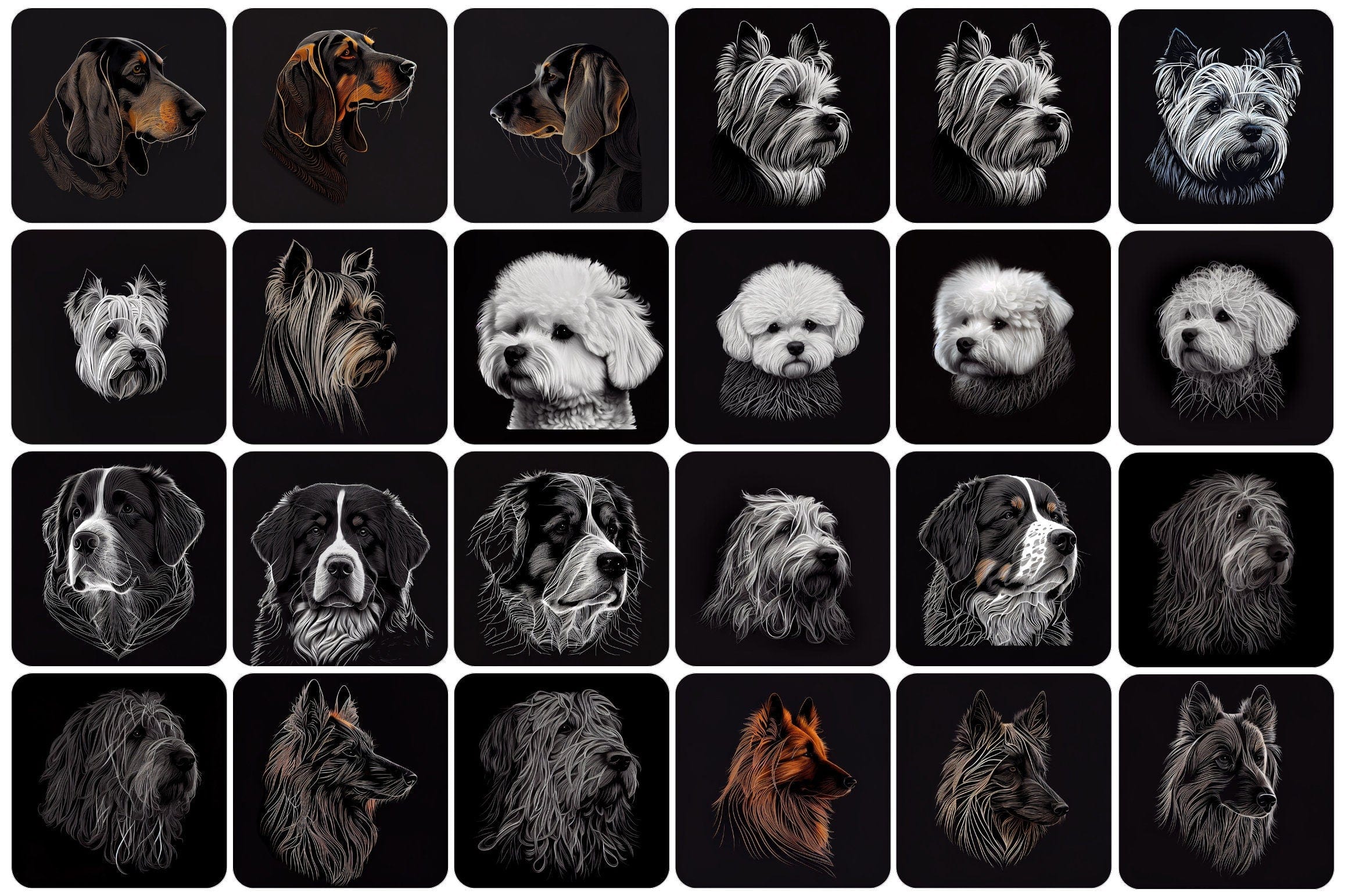 Download 600 Elegant Images with Dogs, Discover the World of Dogs with 600 Breeds Bundle - Perfect Gift for Dog Lovers, Breeders, and Owners Digital Download Sumobundle