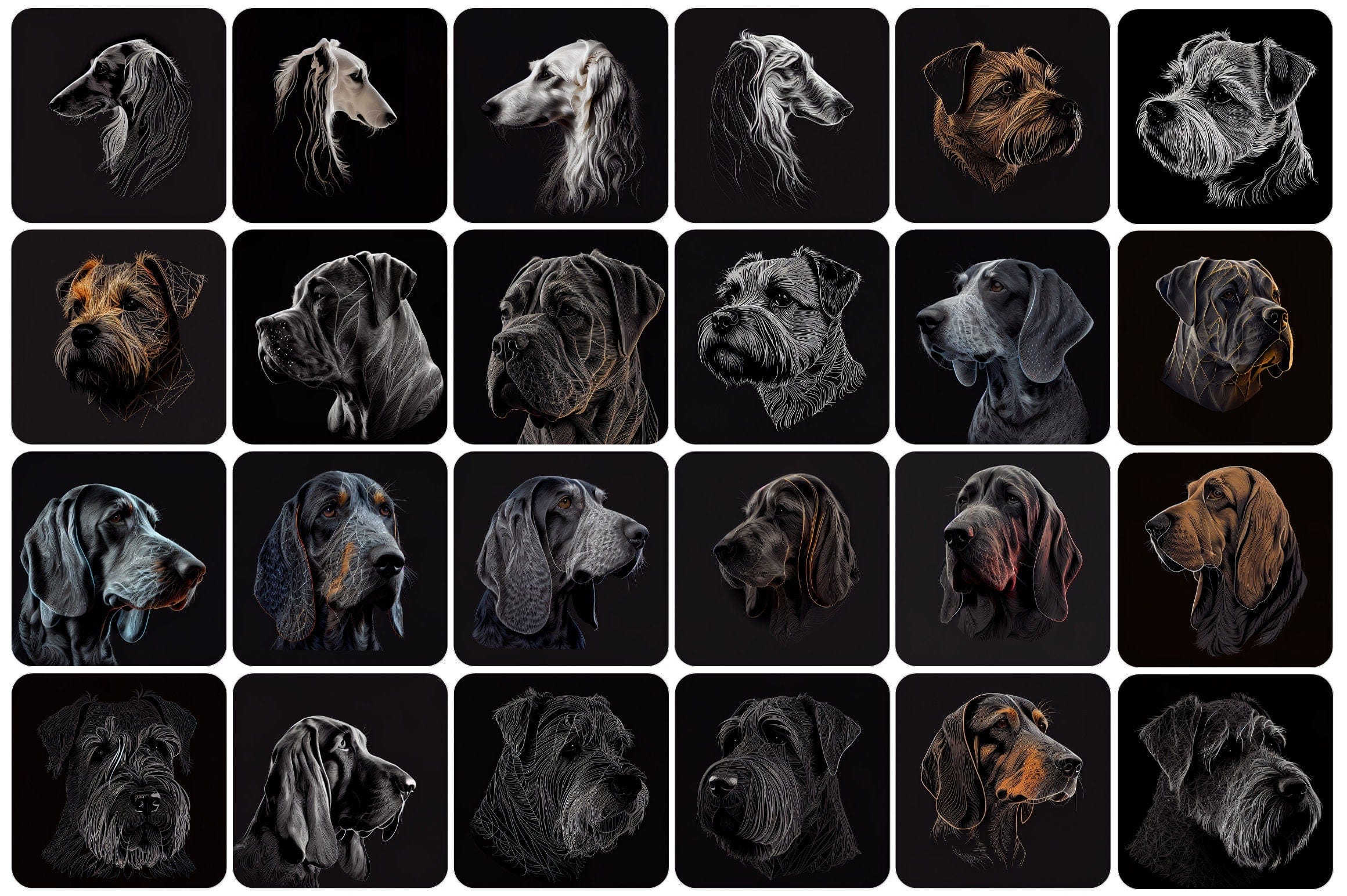 Download 600 Elegant Images with Dogs, Discover the World of Dogs with 600 Breeds Bundle - Perfect Gift for Dog Lovers, Breeders, and Owners Digital Download Sumobundle