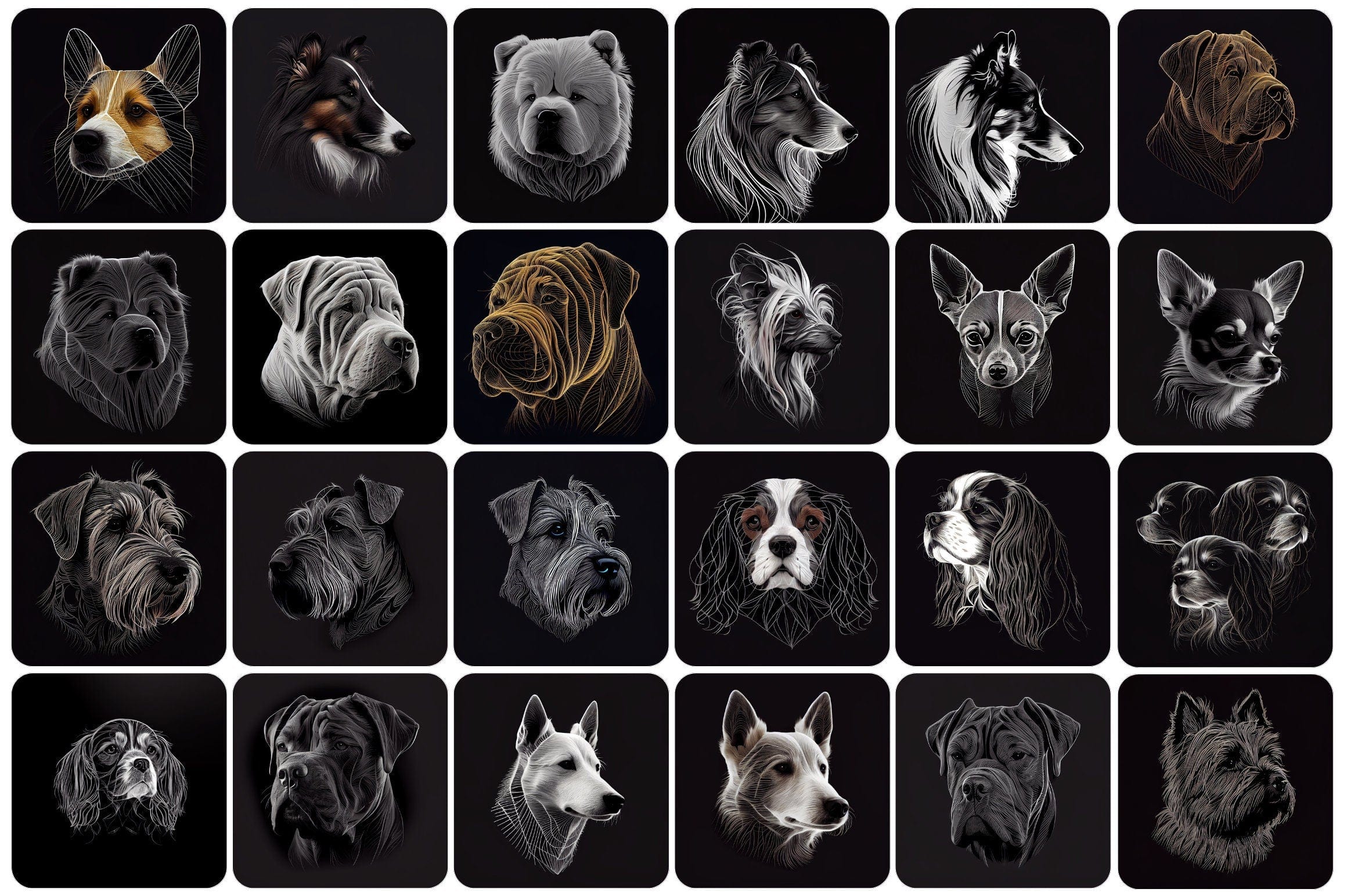 Download 600 Elegant Images with Dogs, Discover the World of Dogs with 600 Breeds Bundle - Perfect Gift for Dog Lovers, Breeders, and Owners Digital Download Sumobundle