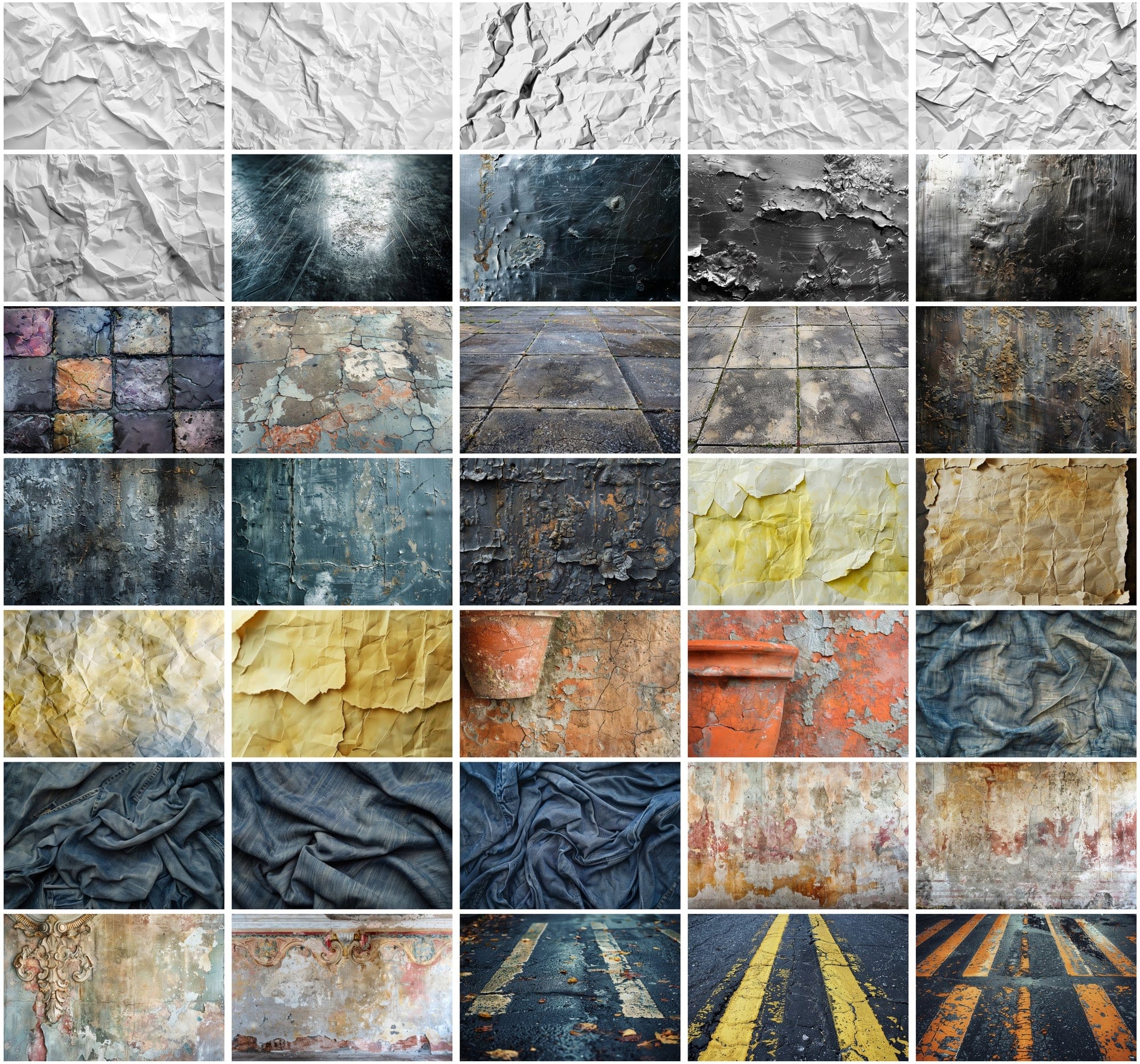 Exquisite Collection of 500 High-Resolution Textures | Perfect for Designers and Artists Digital Download Sumobundle