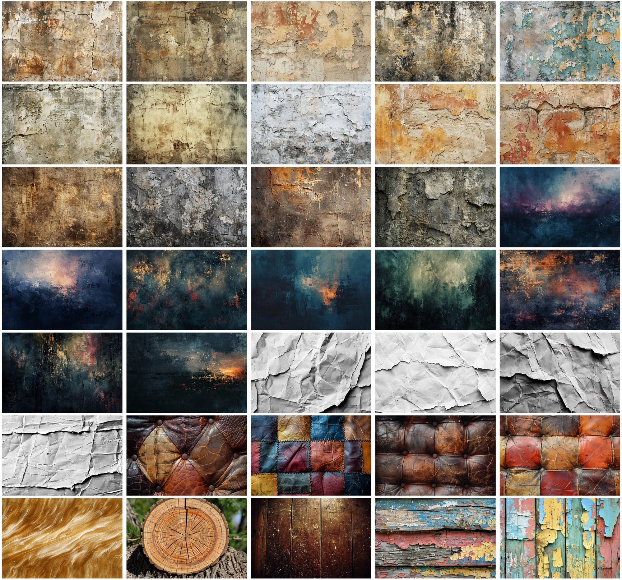 Exquisite Collection of 500 High-Resolution Textures | Perfect for Designers and Artists Digital Download Sumobundle