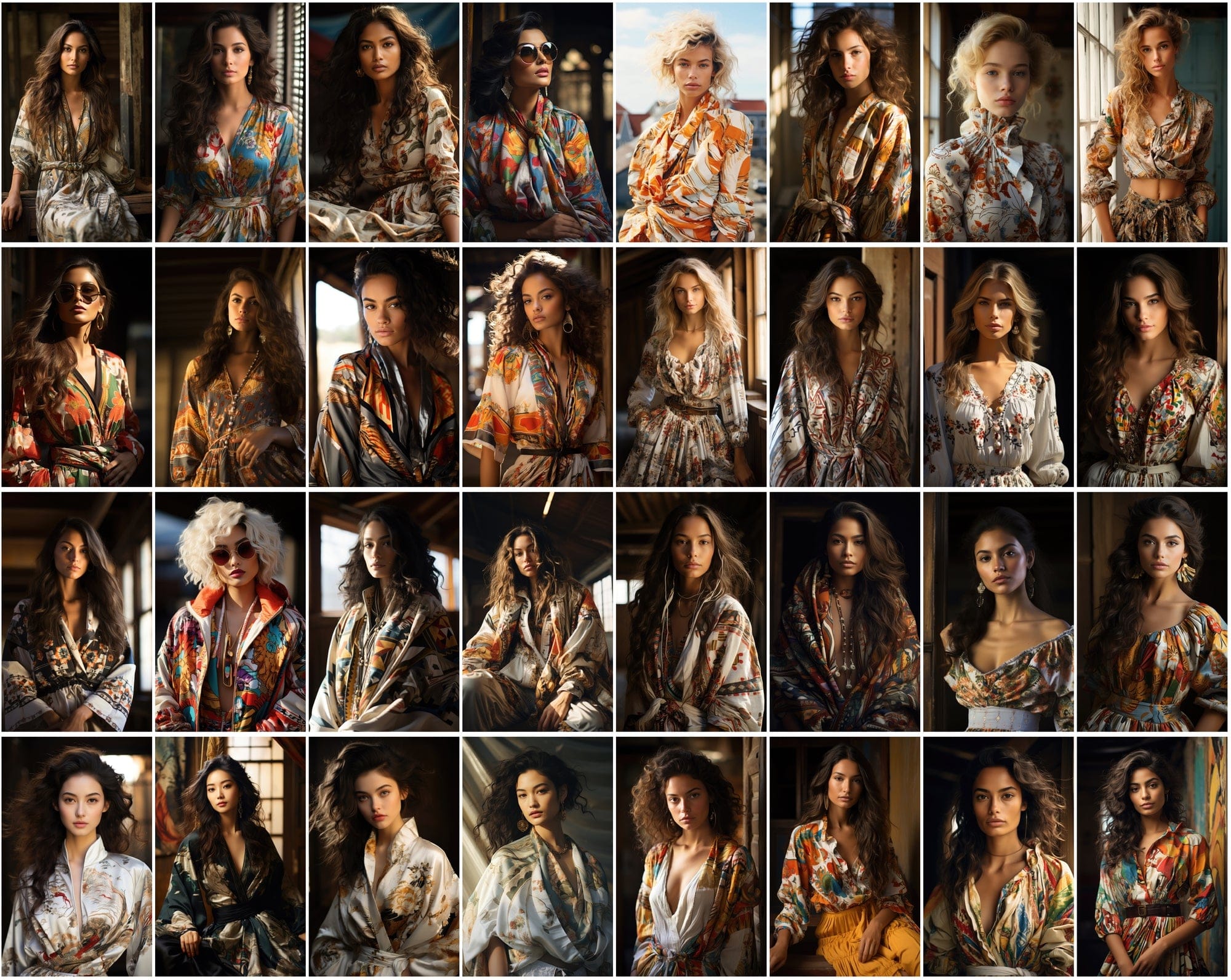 Global Fashion Model PNG Collection - Women from 75+ Countries, High-Resolution, Commercial License Digital Download Sumobundle