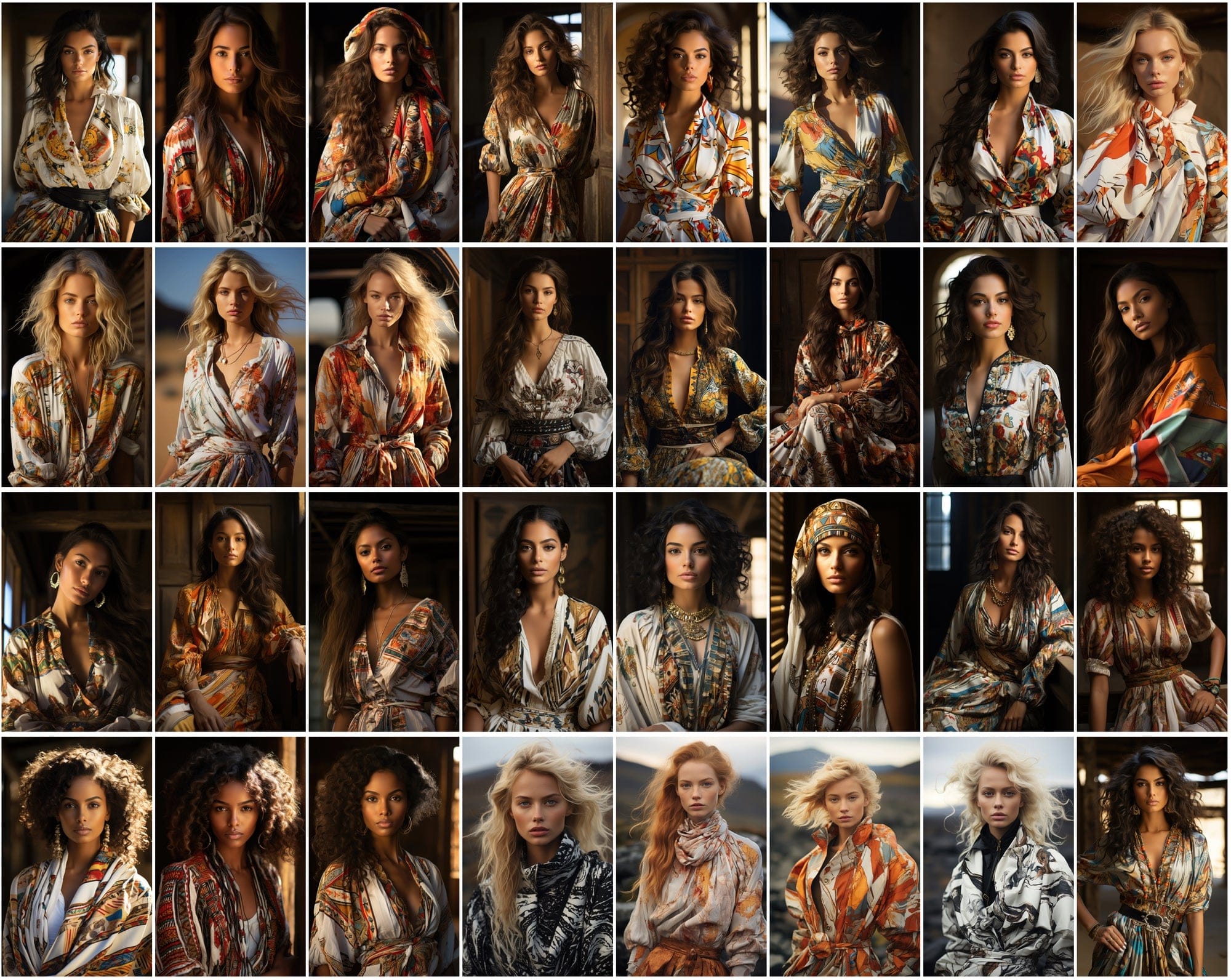 Global Fashion Model PNG Collection - Women from 75+ Countries, High-Resolution, Commercial License Digital Download Sumobundle