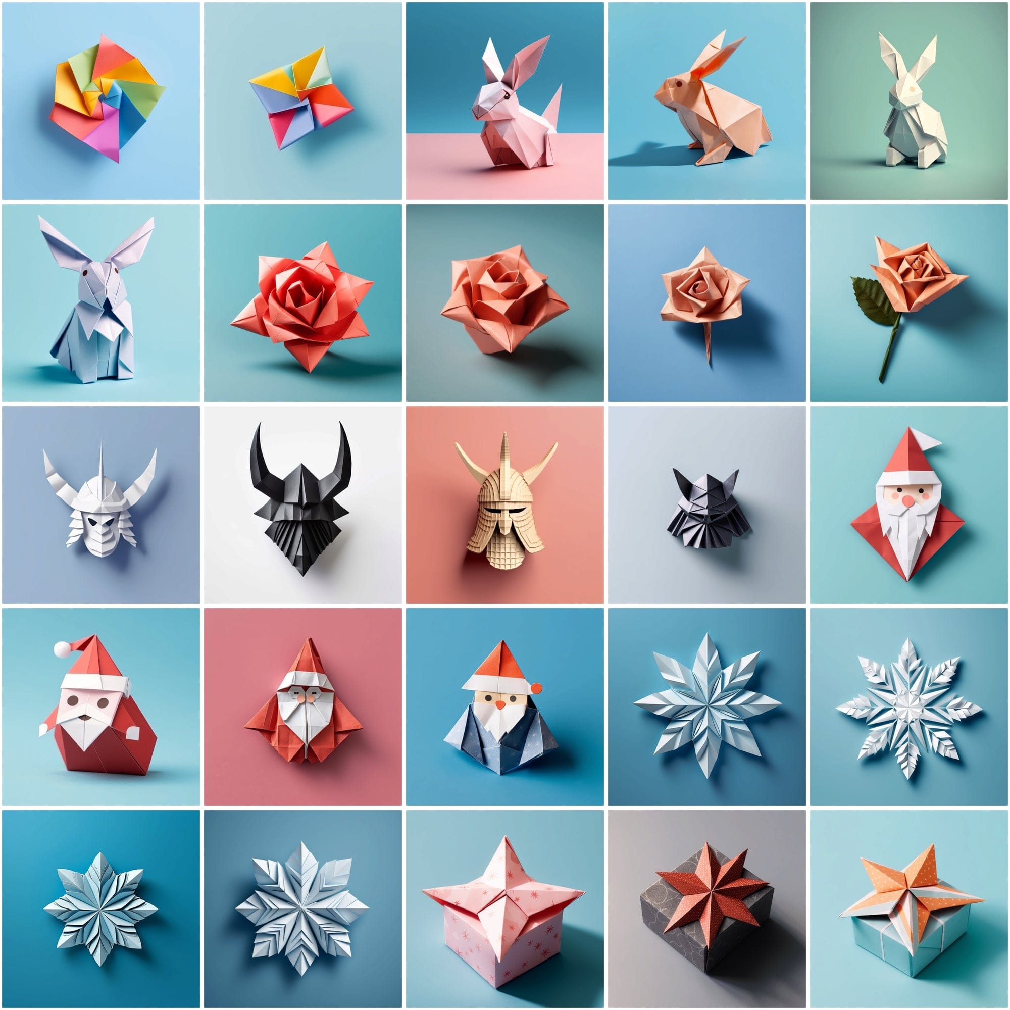 Origami Digital Collection: 196 High-Quality Images for Creative Professionals Digital Download Sumobundle
