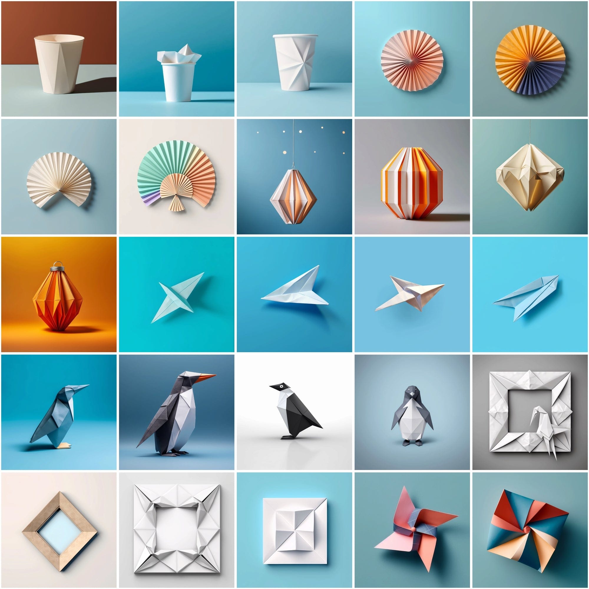 Origami Digital Collection: 196 High-Quality Images for Creative Professionals Digital Download Sumobundle