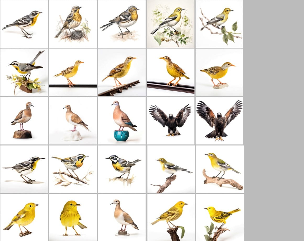 Ultimate Bird Breed PNG Image Bundle - 3300+ Premium Quality Images - Transparent Backgrounds Digital Download Sumobundle