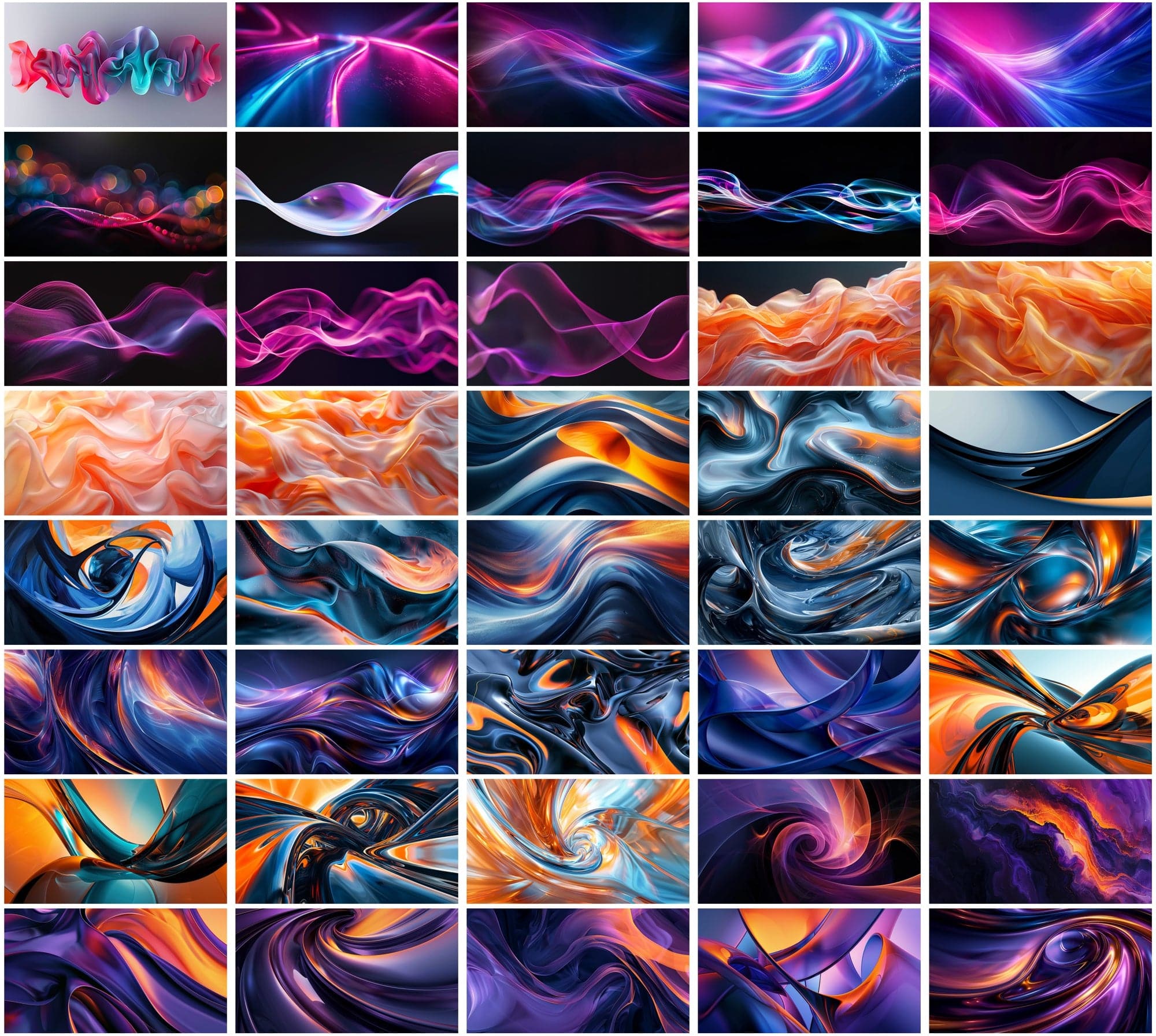 Ultimate Collection of 500 Hero Images & Wallpapers - Neon, Abstract, and Futuristic Designs Digital Download Sumobundle