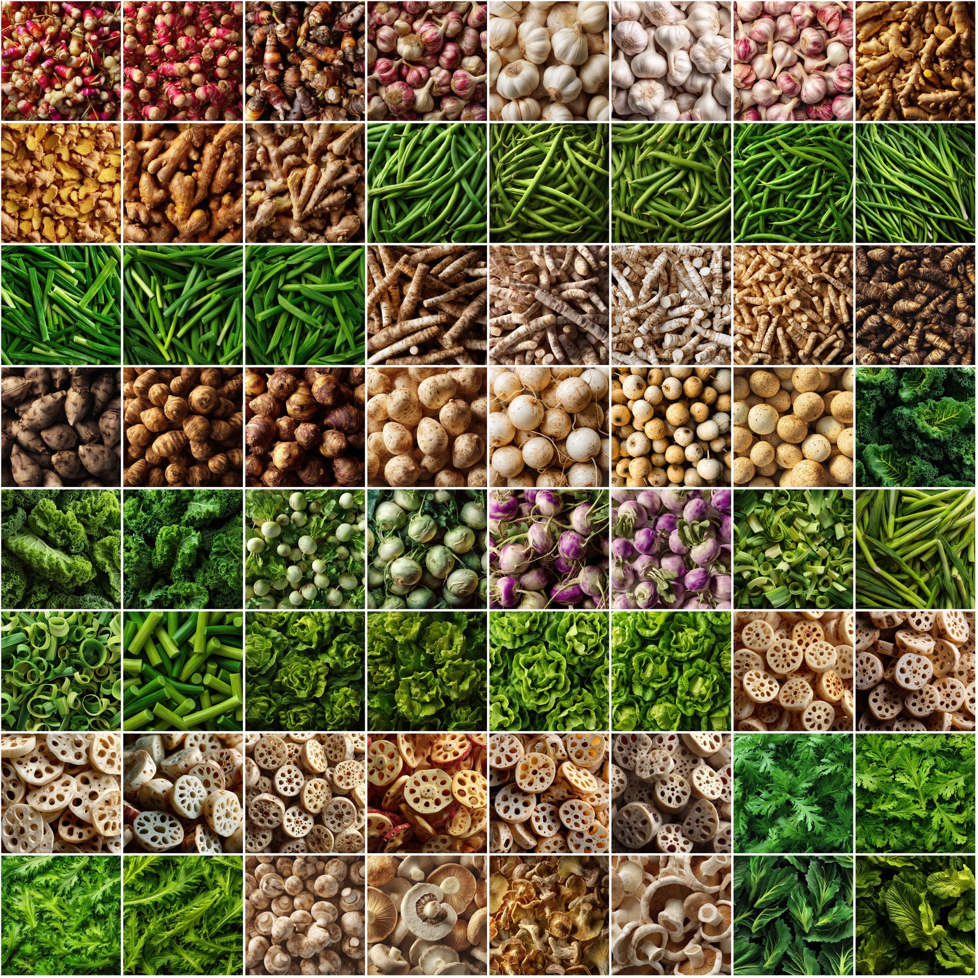 600 Food Background Images Bundle | 300 Fruit + 300 Vegetable Photo Backgrounds