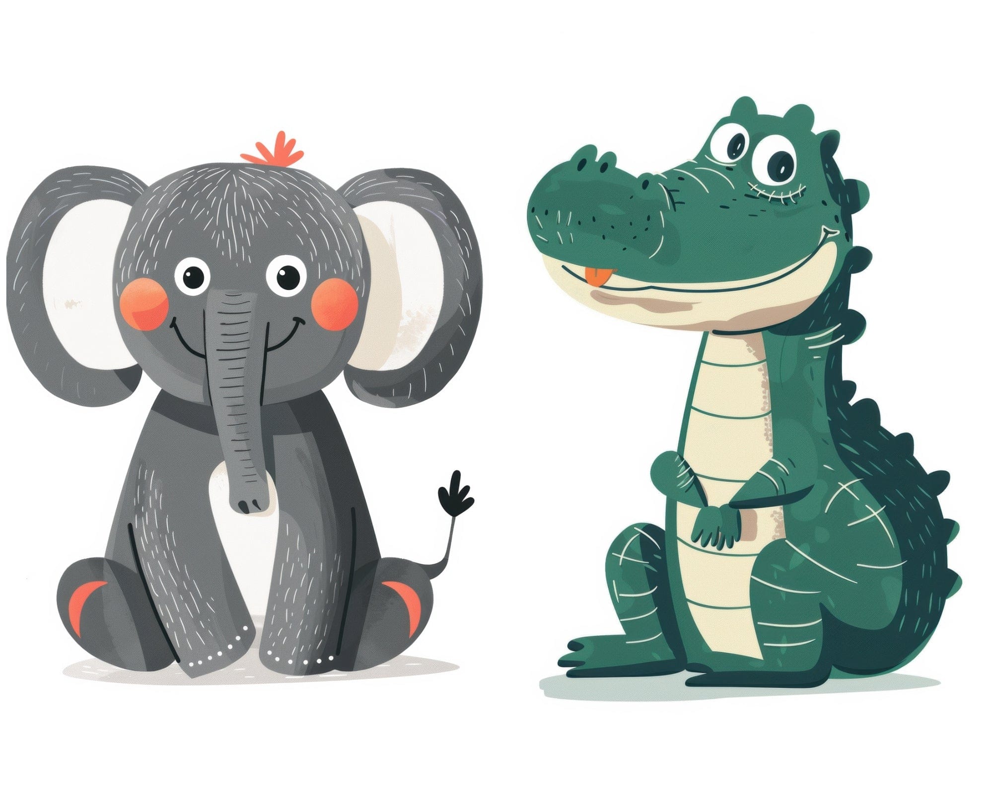 1000 Whimsical Animal Illustrations Bundle | Commercial License Digital Download Sumobundle